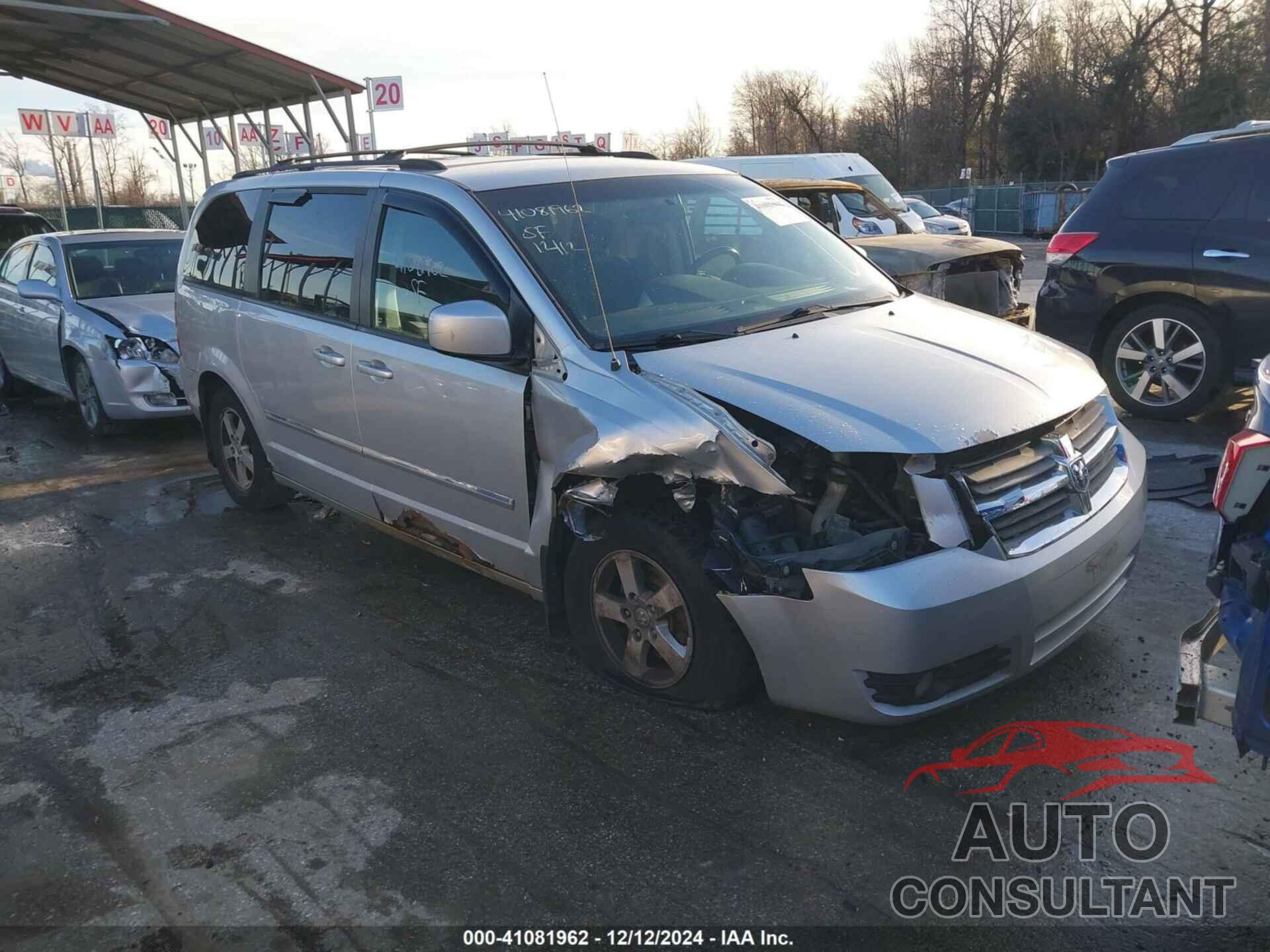 DODGE GRAND CARAVAN 2009 - 2D8HN54179R662456