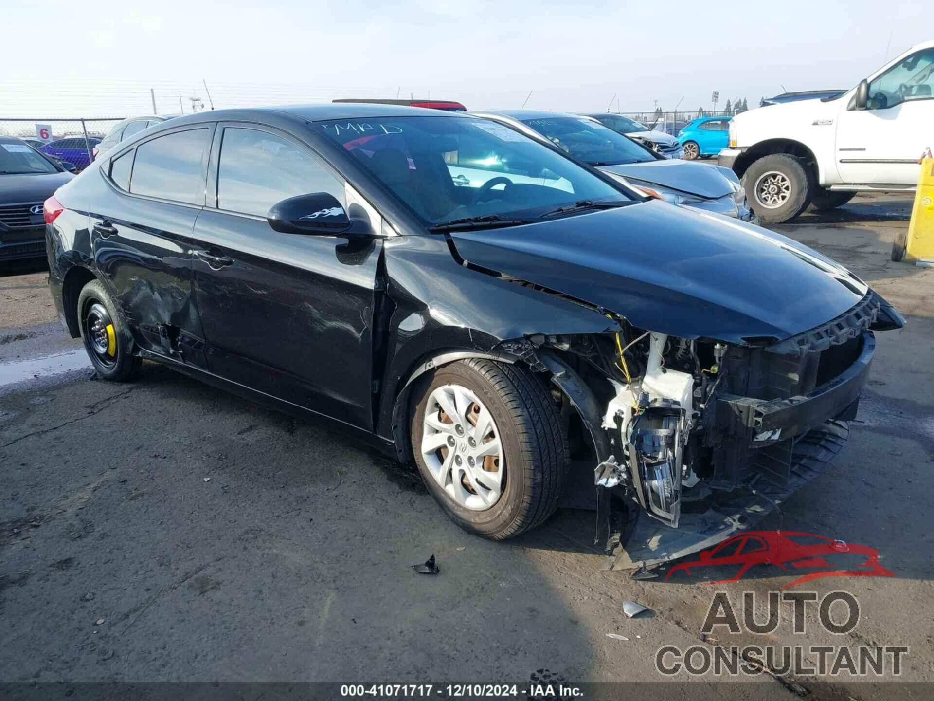 HYUNDAI ELANTRA 2018 - 5NPD74LFXJH341107