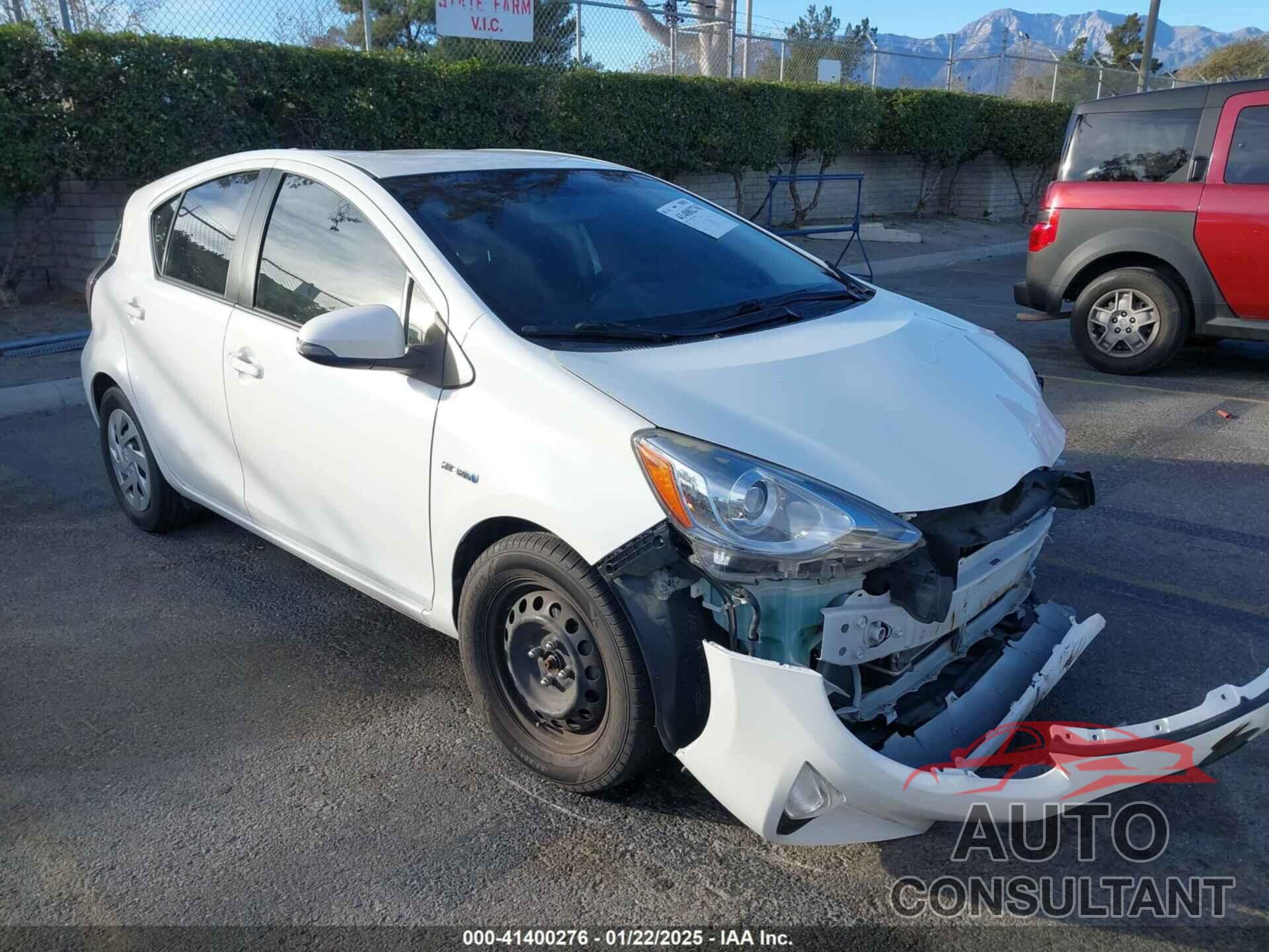 TOYOTA PRIUS C 2016 - JTDKDTB33G1121163