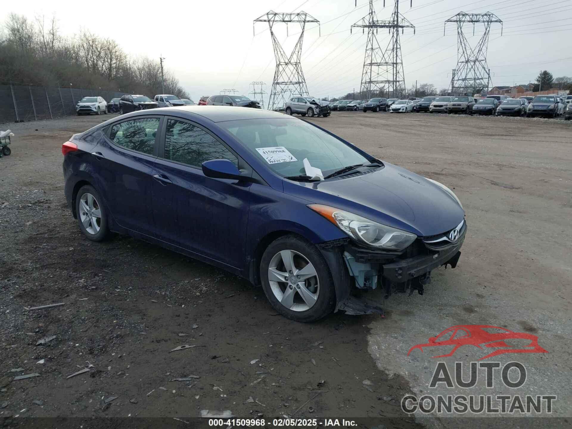 HYUNDAI ELANTRA 2013 - 5NPDH4AE5DH330513