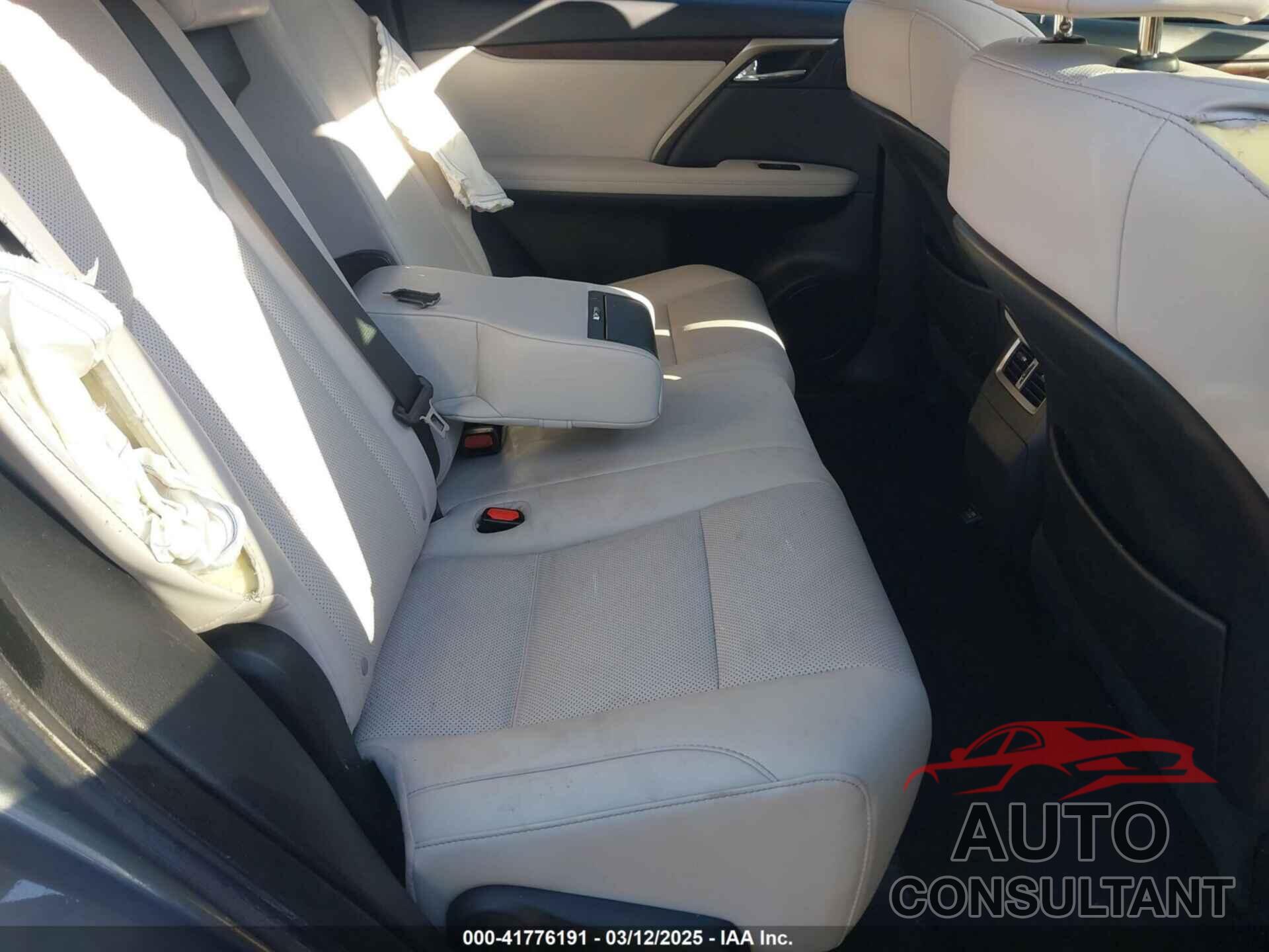 LEXUS RX 350 2022 - 2T2HZMAA8NC241885