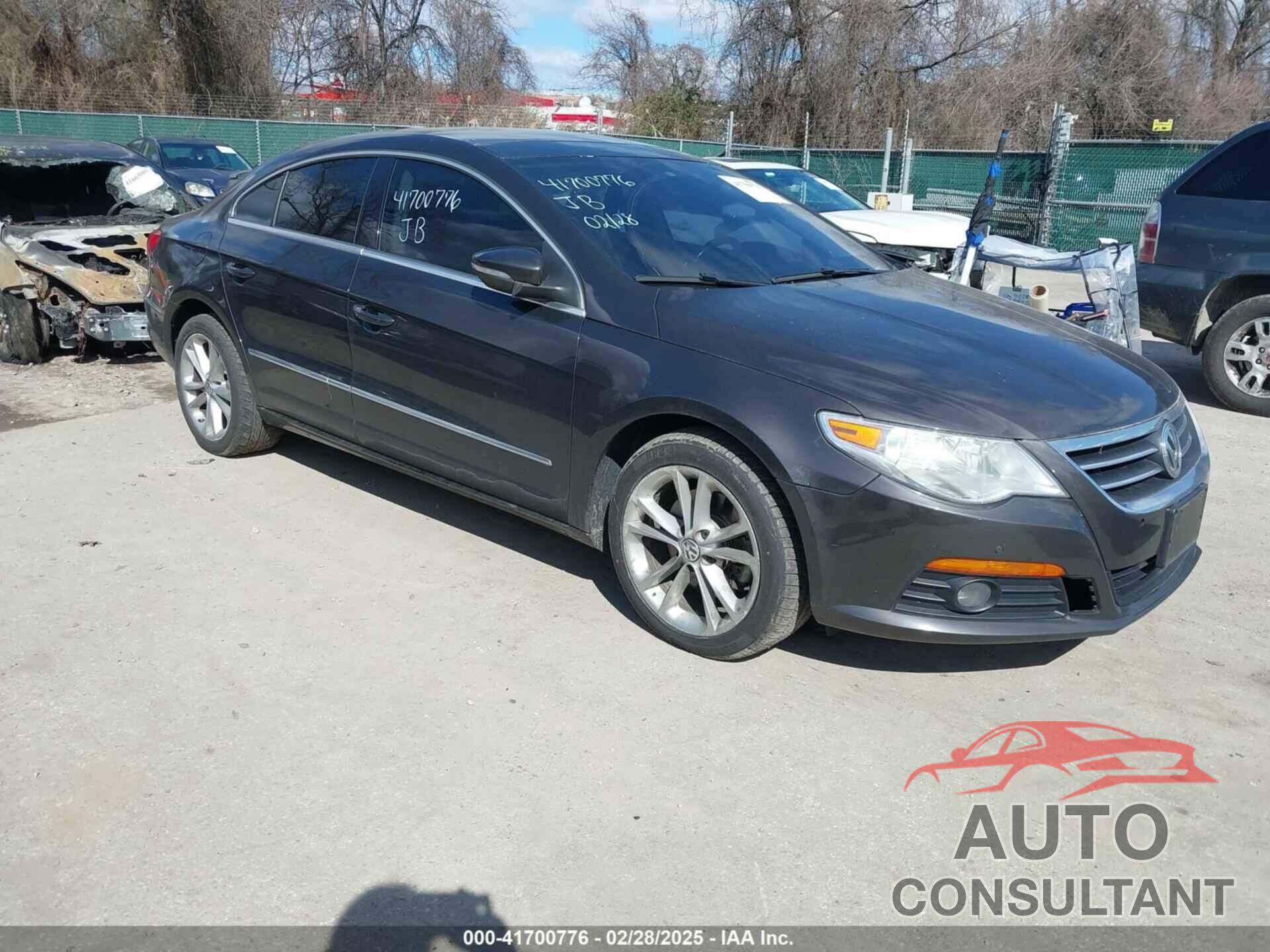 VOLKSWAGEN CC 2009 - WVWHL73C79E533357