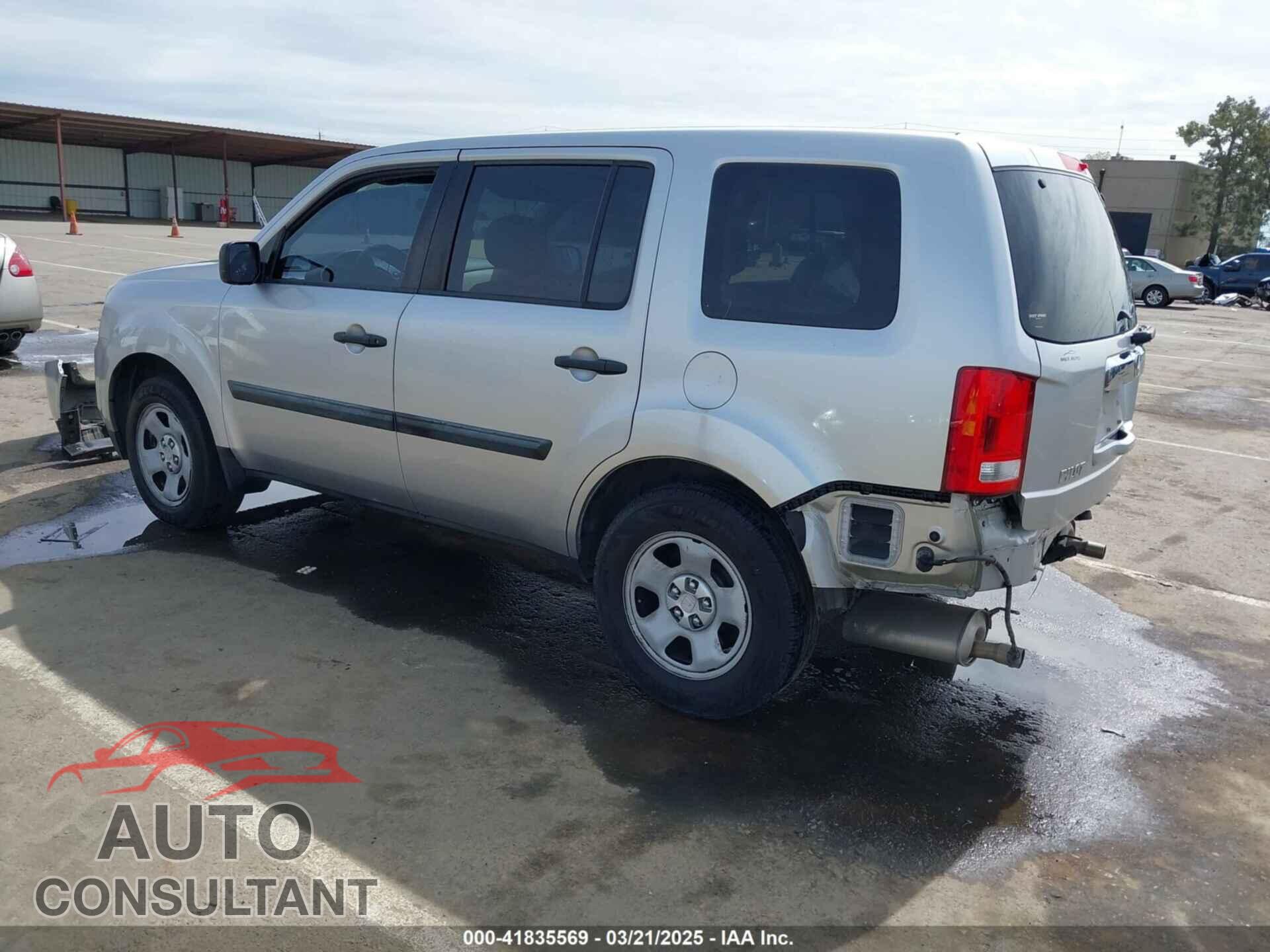 HONDA PILOT 2013 - 5FNYF3H28DB044120