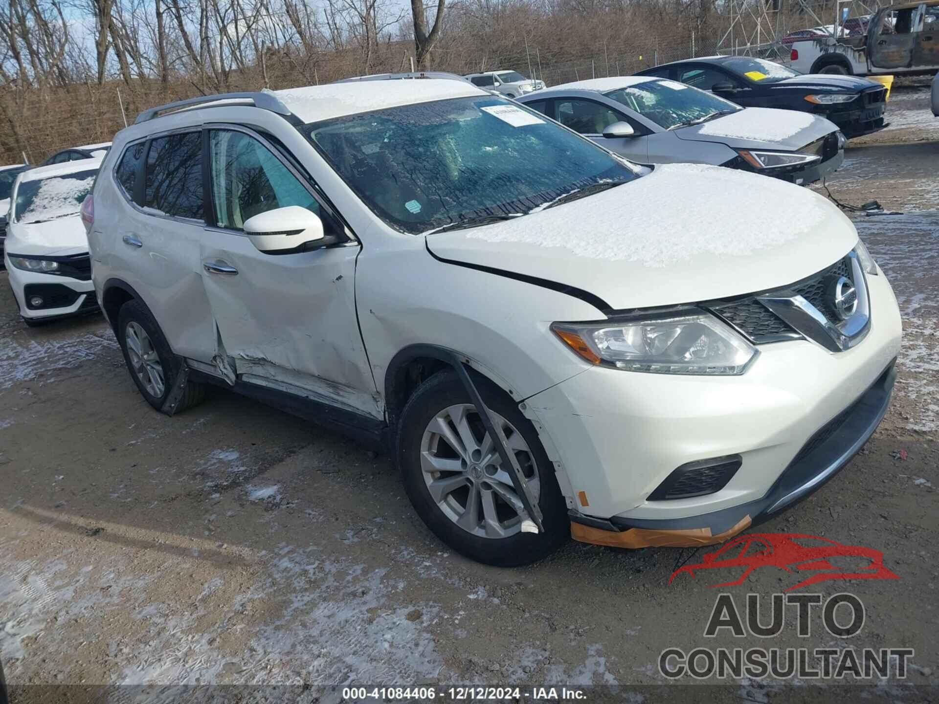 NISSAN ROGUE 2016 - KNMAT2MT1GP648671