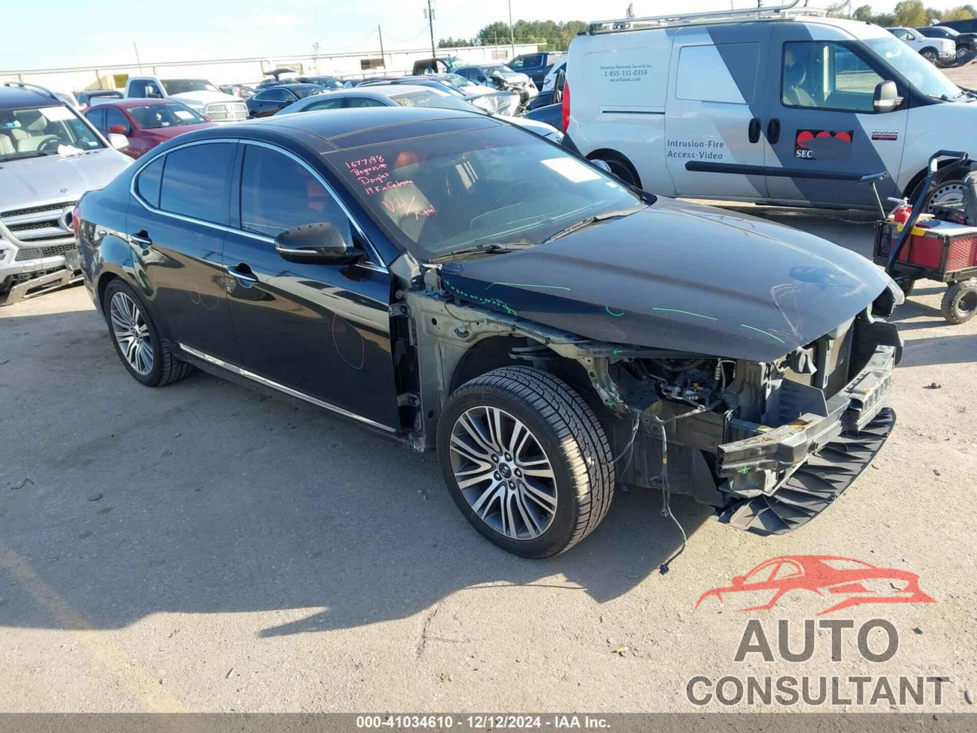 KIA CADENZA 2014 - KNALN4D78E5121198