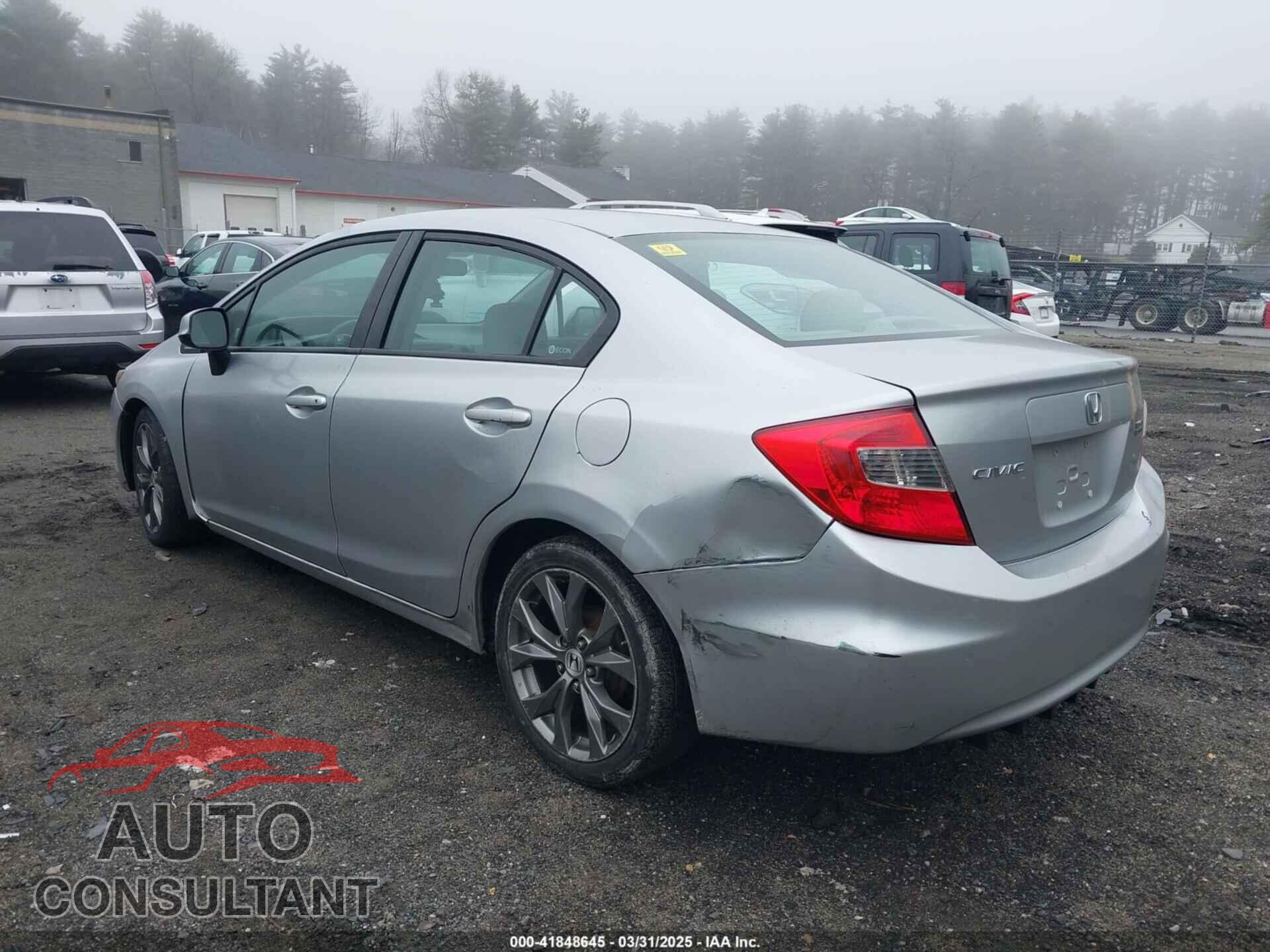 HONDA CIVIC 2012 - 2HGFB2F53CH517233