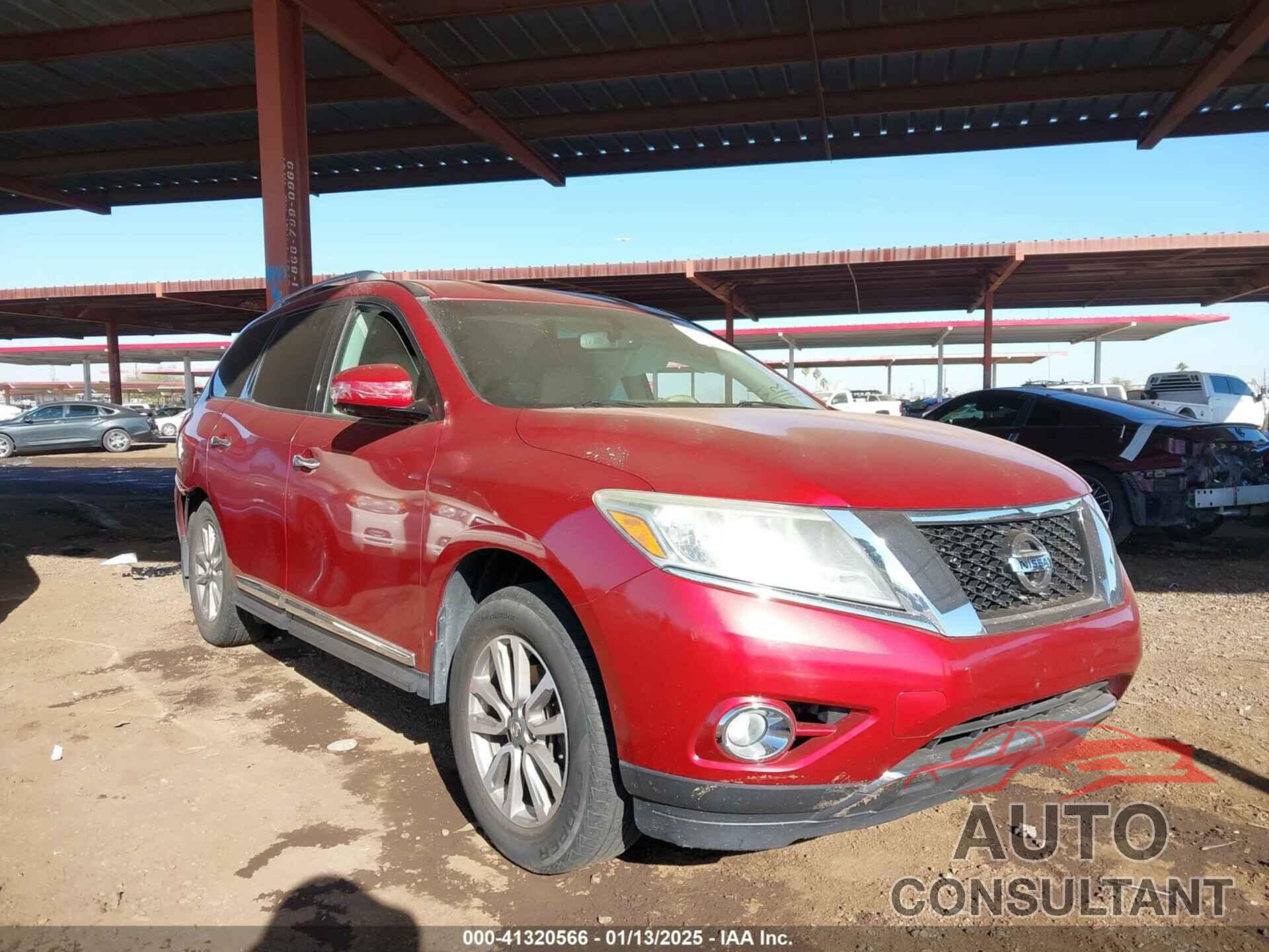 NISSAN PATHFINDER 2015 - 5N1AR2MMXFC600157