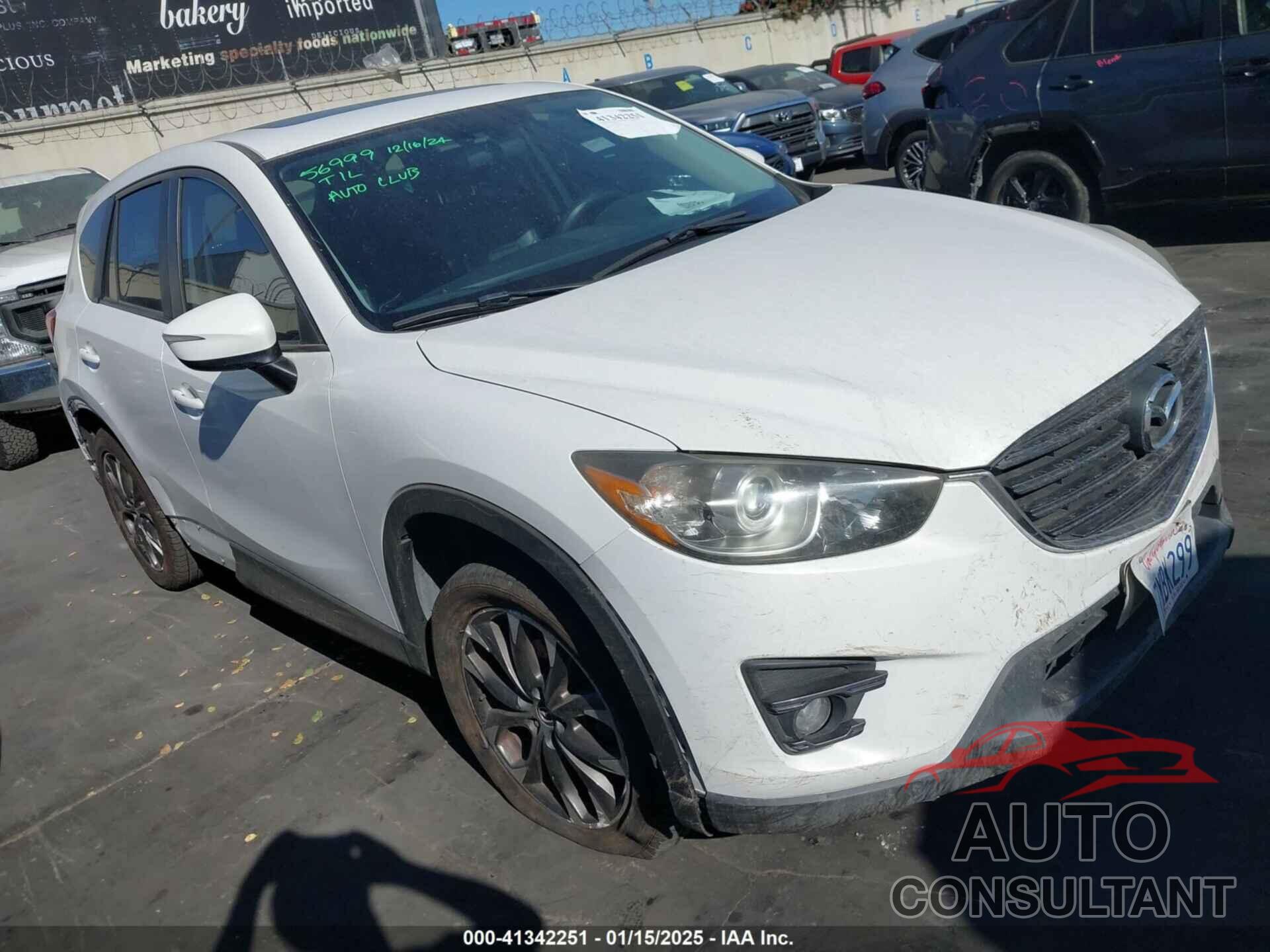 MAZDA CX-5 2016 - JM3KE2DY6G0661040