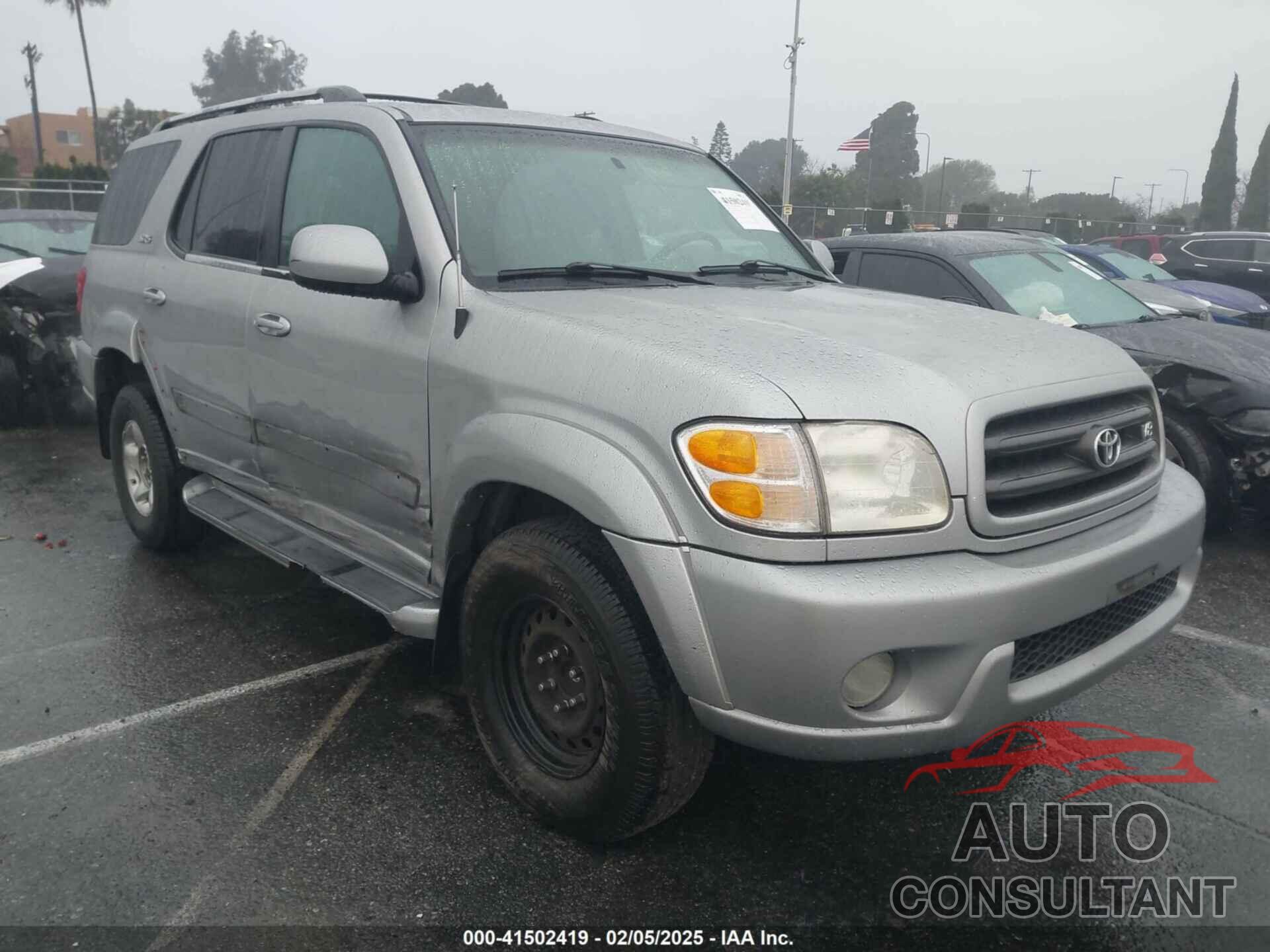 TOYOTA SEQUOIA 2002 - 5TDZT34A82S076858