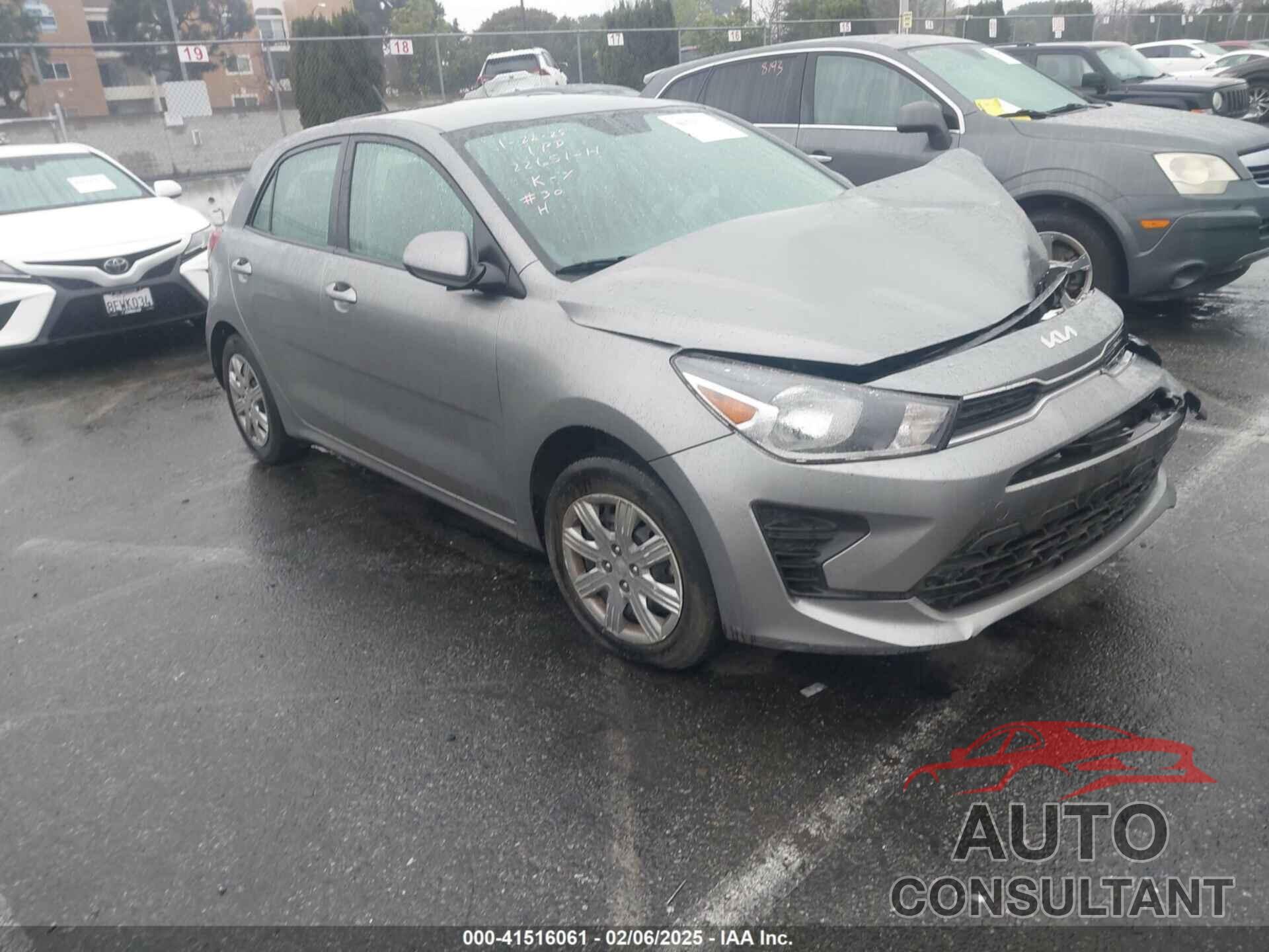 KIA RIO 5-DOOR 2022 - 3KPA25AD9NE500847