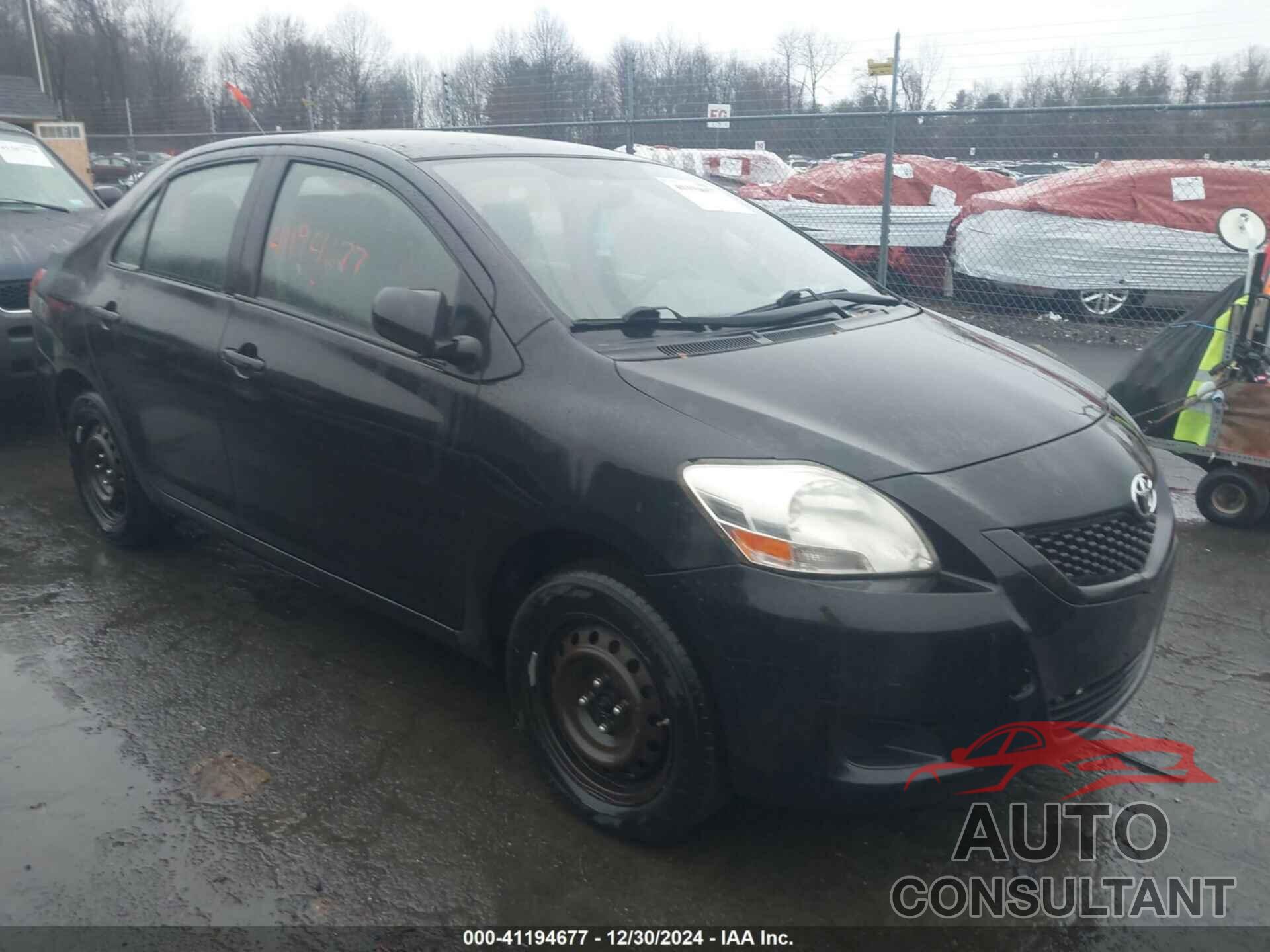 TOYOTA YARIS 2012 - JTDBT4K31CL016158