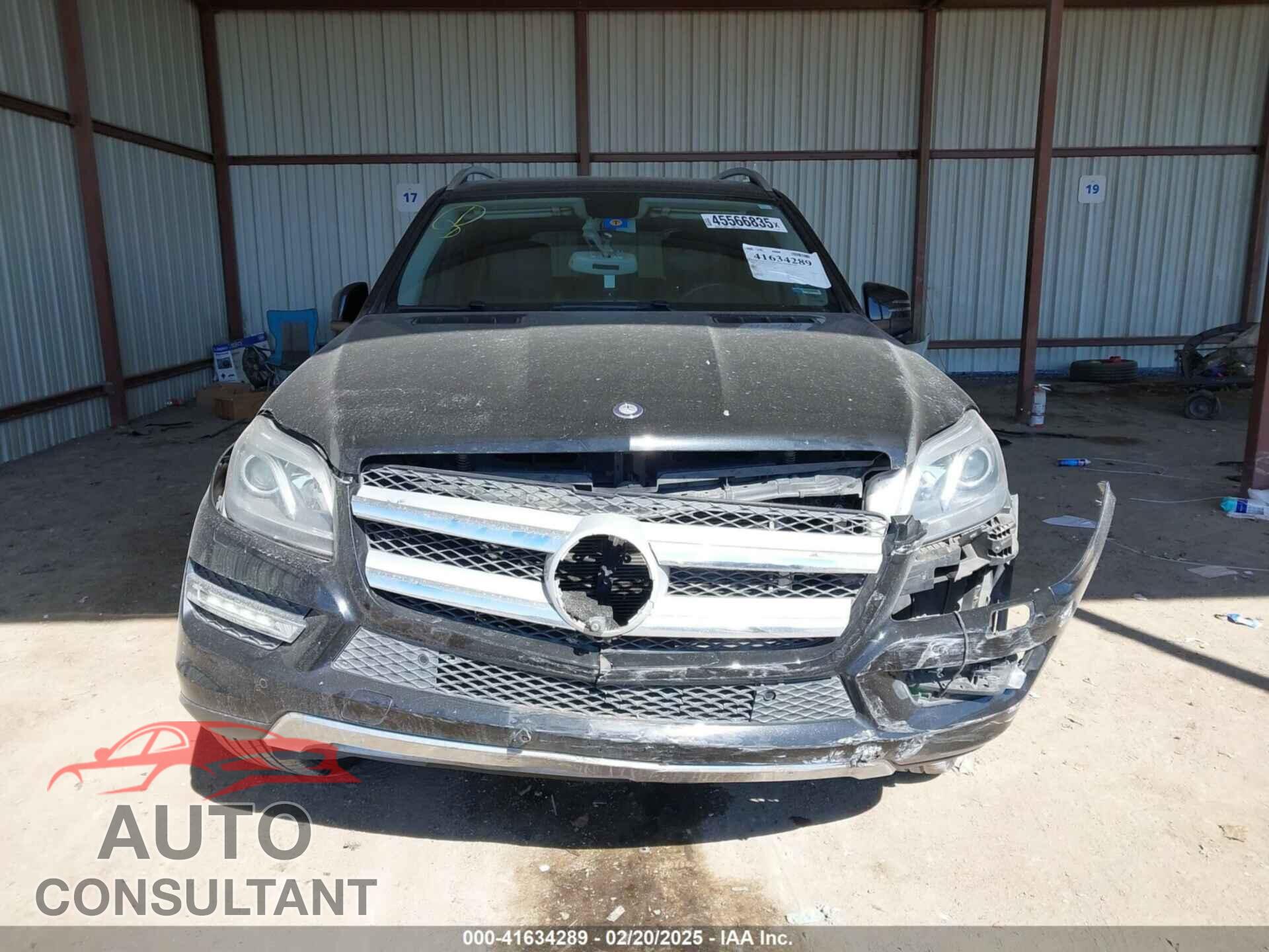 MERCEDES-BENZ GL 450 2013 - 4JGDF7CE7DA267258