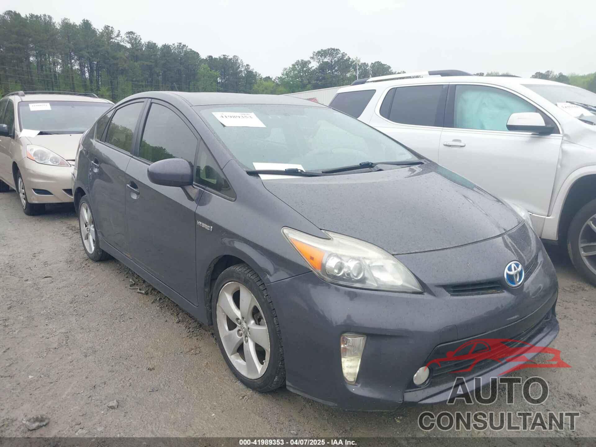 TOYOTA PRIUS 2013 - JTDKN3DUXD5566488