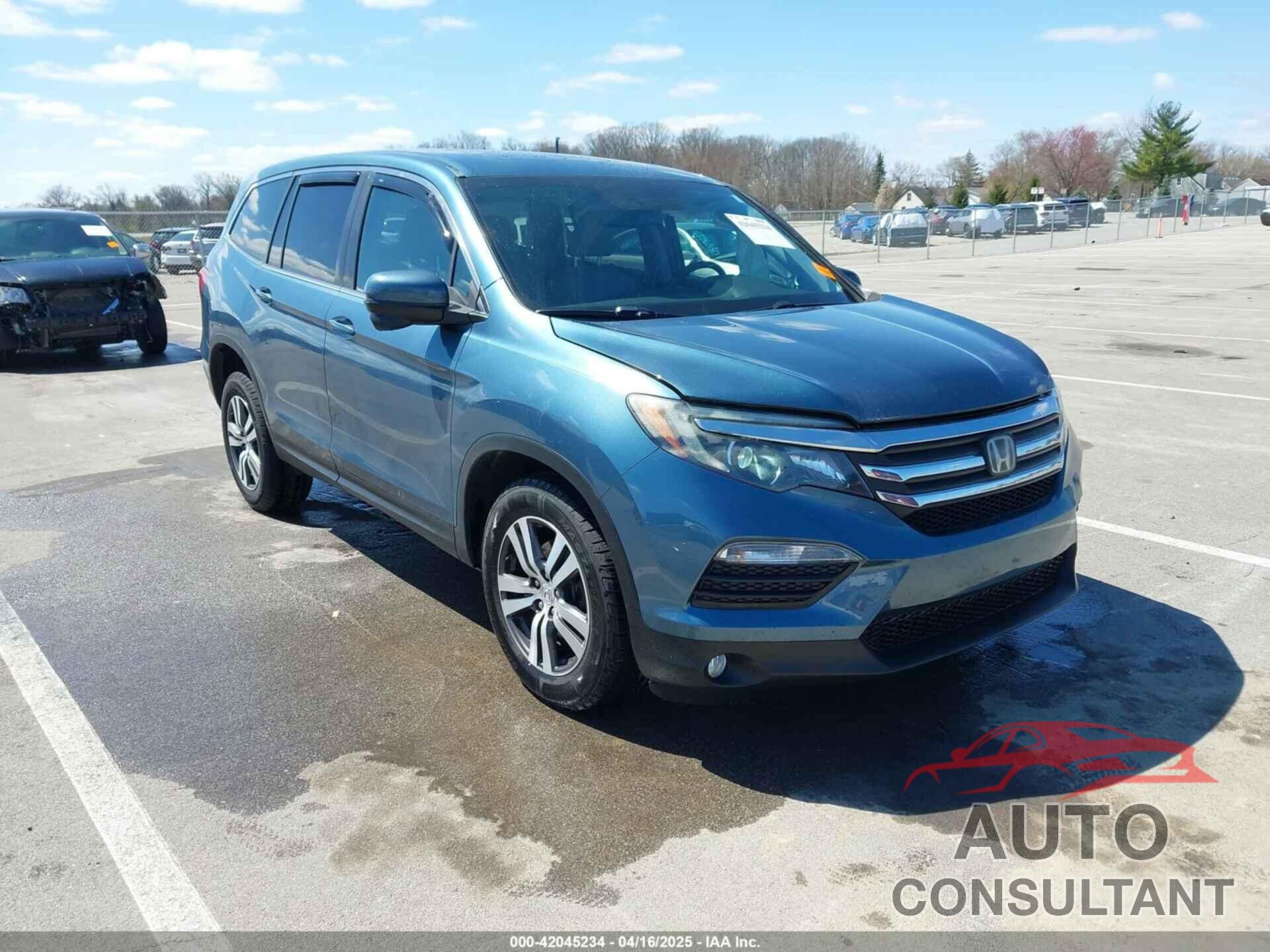HONDA PILOT 2016 - 5FNYF6H63GB093430