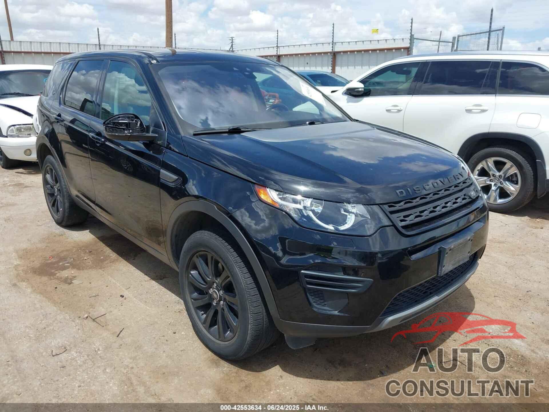LAND ROVER DISCOVERY SPORT 2019 - SALCP2FX0KH812257