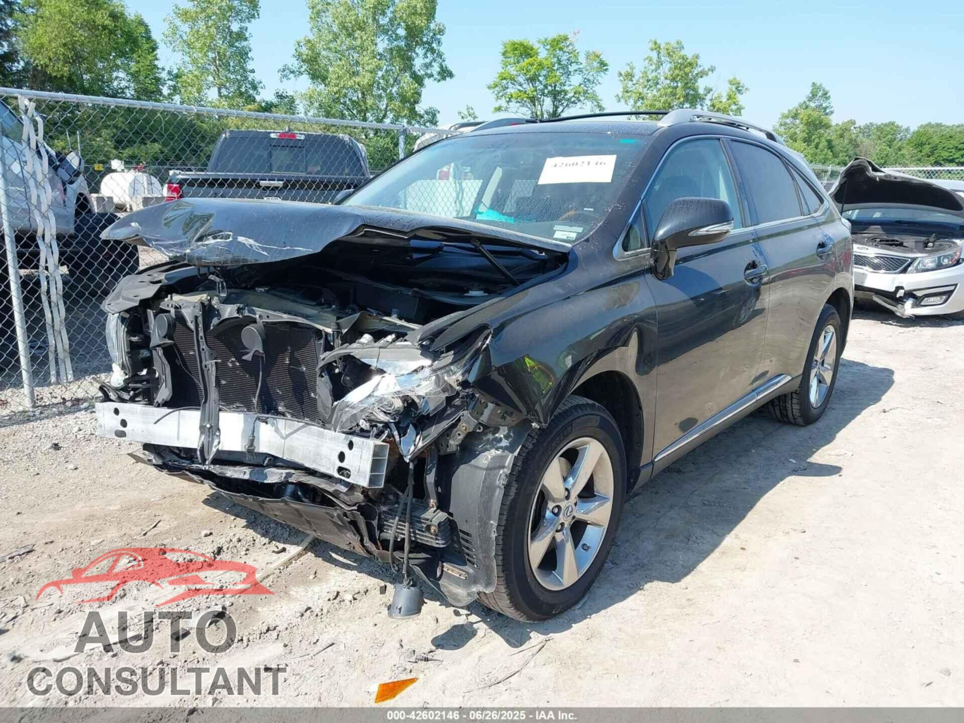 LEXUS RX 2011 - 2T2BK1BA4BC083189