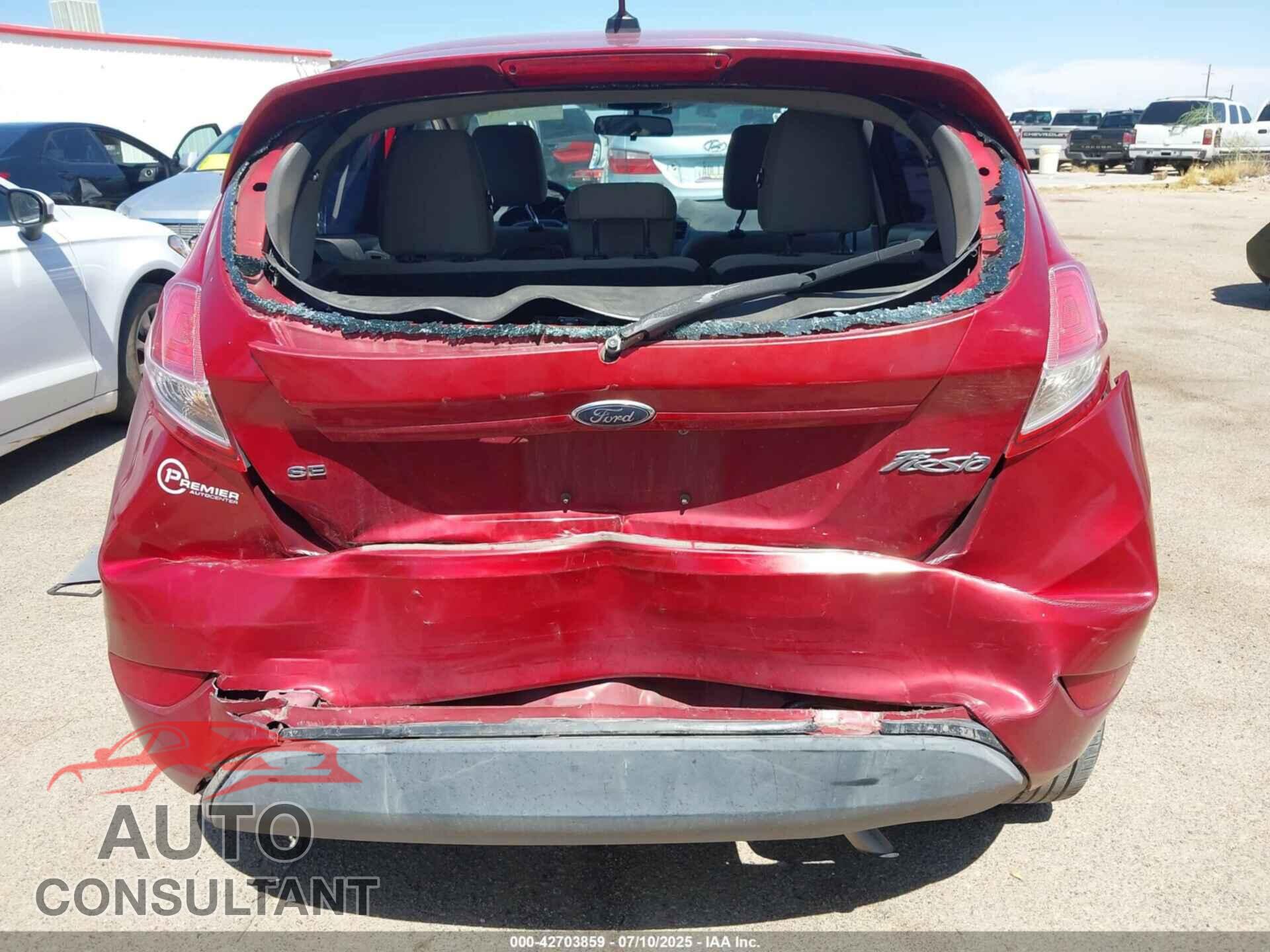 FORD FIESTA 2017 - 3FADP4EJ6HM104349
