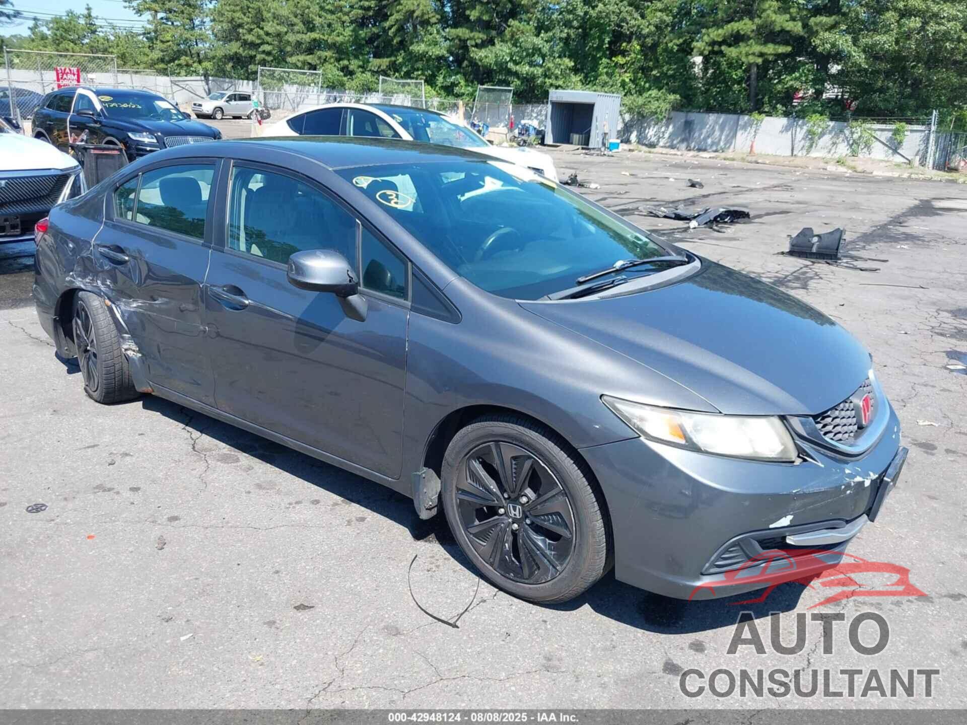 HONDA CIVIC 2013 - 19XFB2F59DE056616