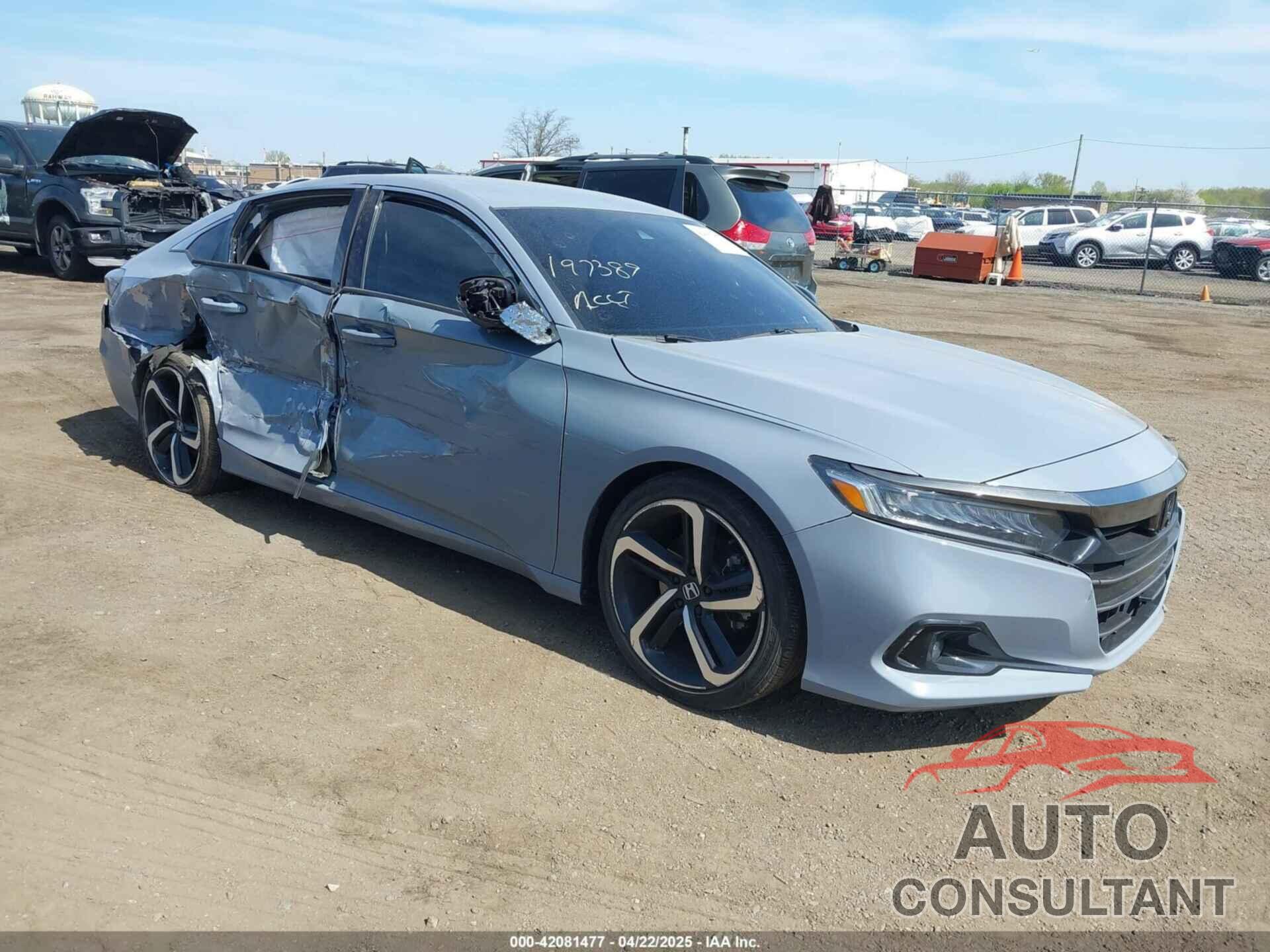 HONDA ACCORD 2022 - 1HGCV1F42NA065319