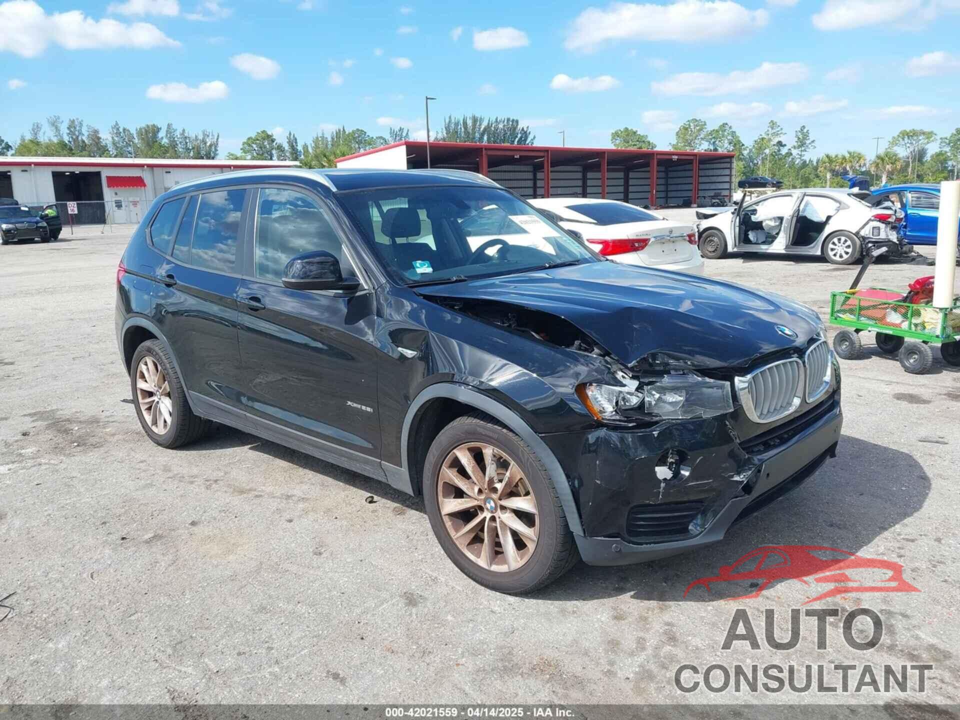BMW X3 2016 - 5UXWX9C5XG0D71552