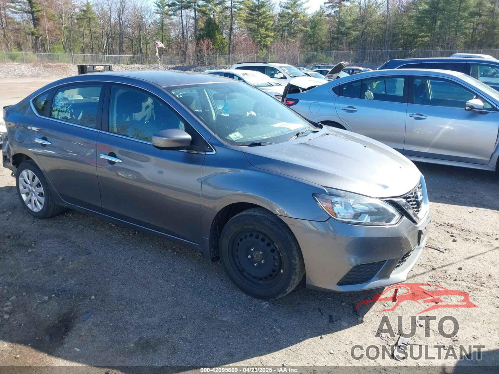NISSAN SENTRA 2019 - 3N1AB7AP7KY434981