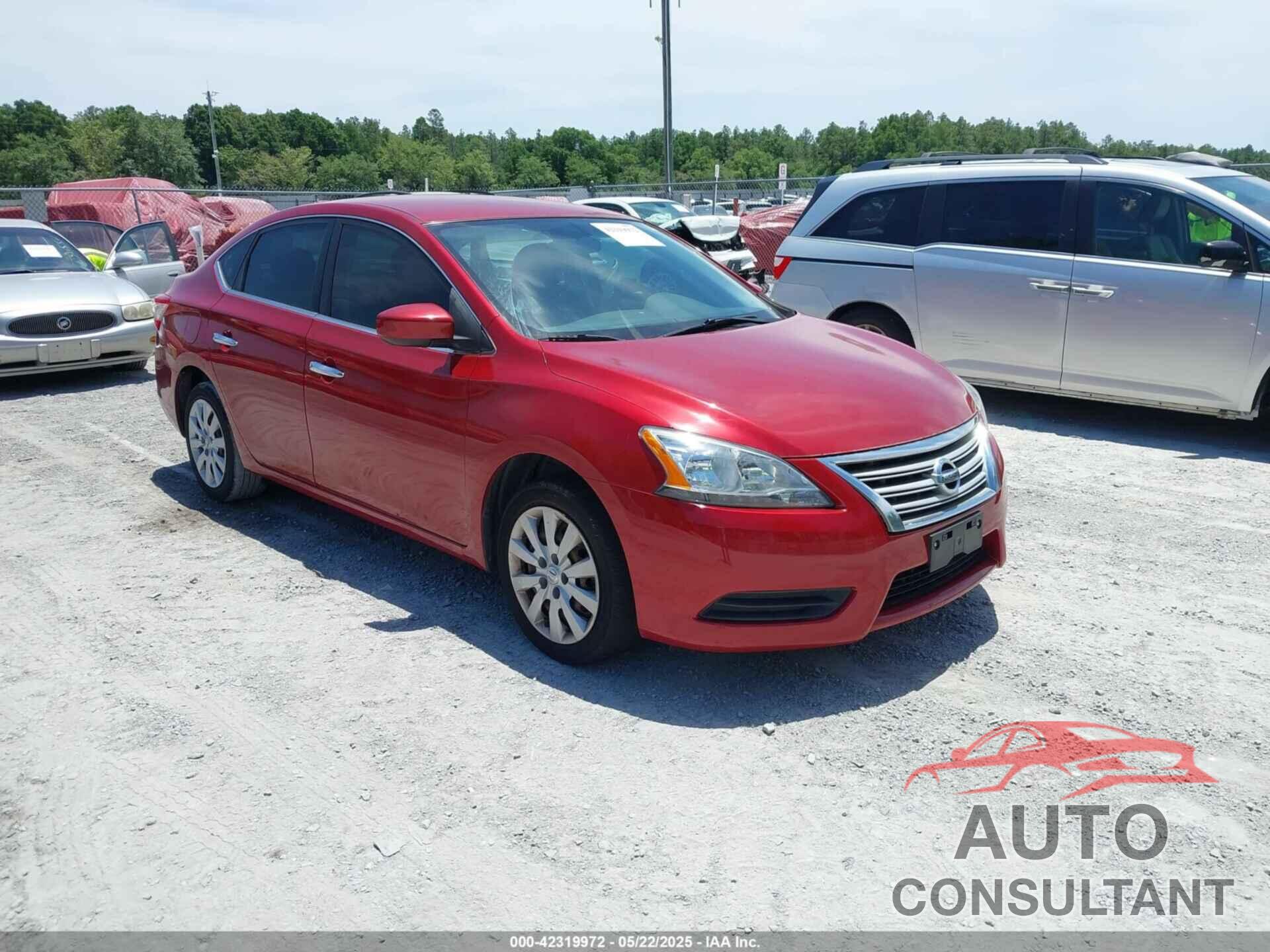 NISSAN SENTRA 2013 - 3N1AB7AP9DL797105