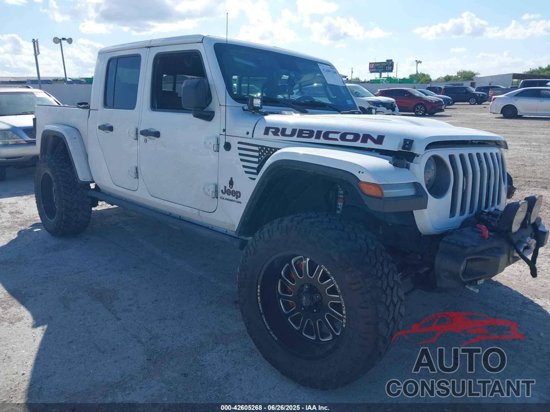 JEEP GLADIATOR 2020 - 1C6JJTBG1LL186767