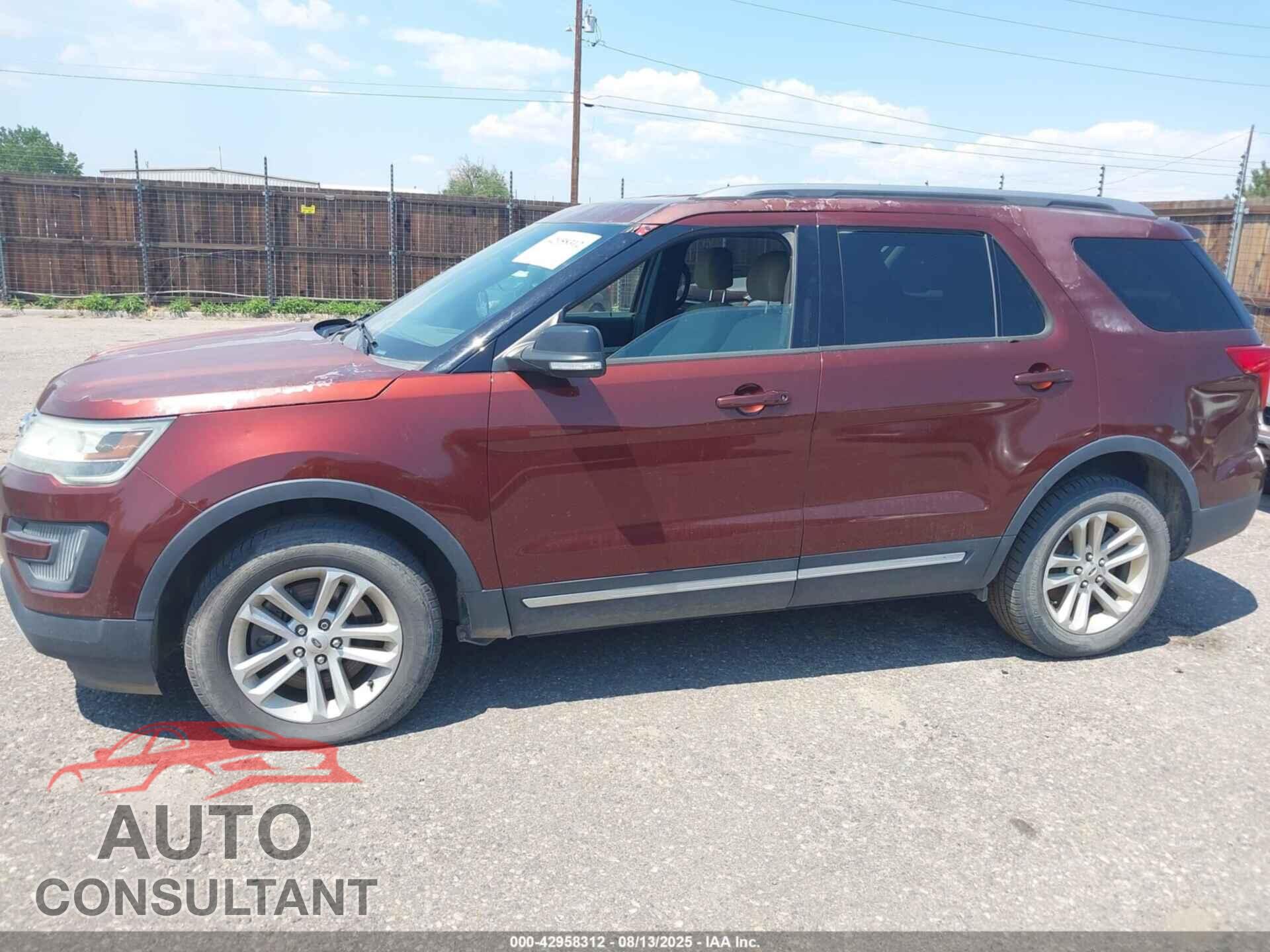 FORD EXPLORER 2016 - 1FM5K8D86GGA37582
