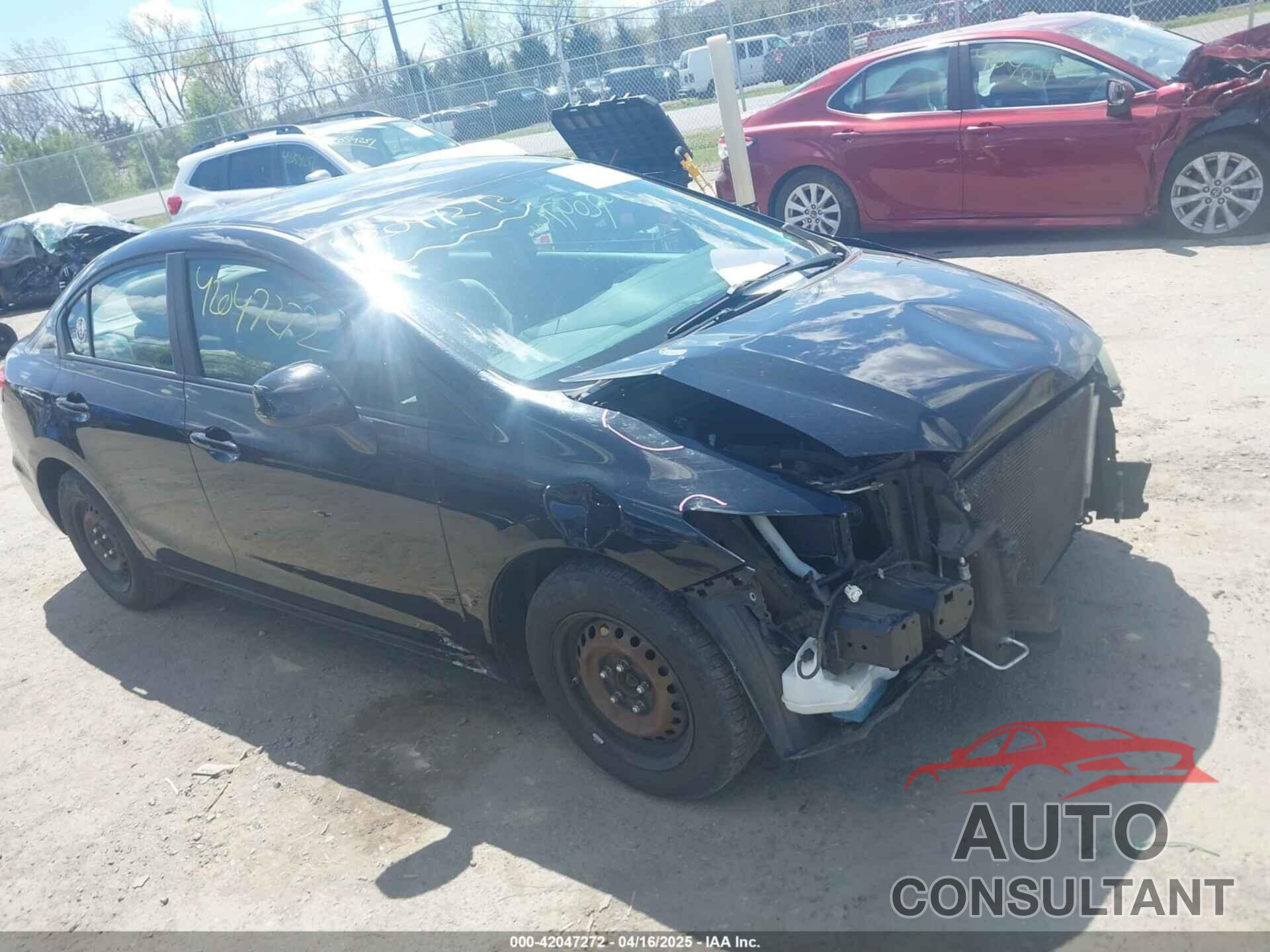 HONDA CIVIC 2013 - 2HGFB2F52DH301164