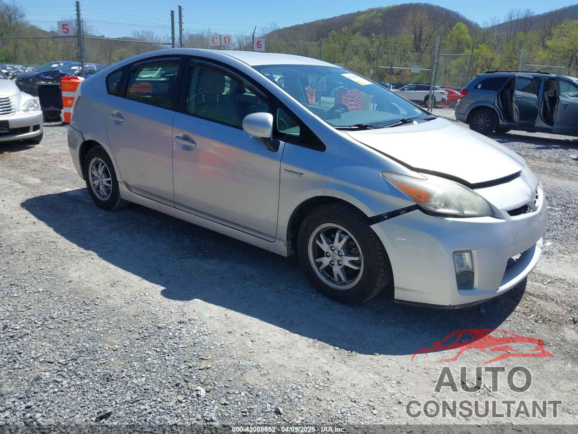 TOYOTA PRIUS 2010 - JTDKN3DU6A5227545