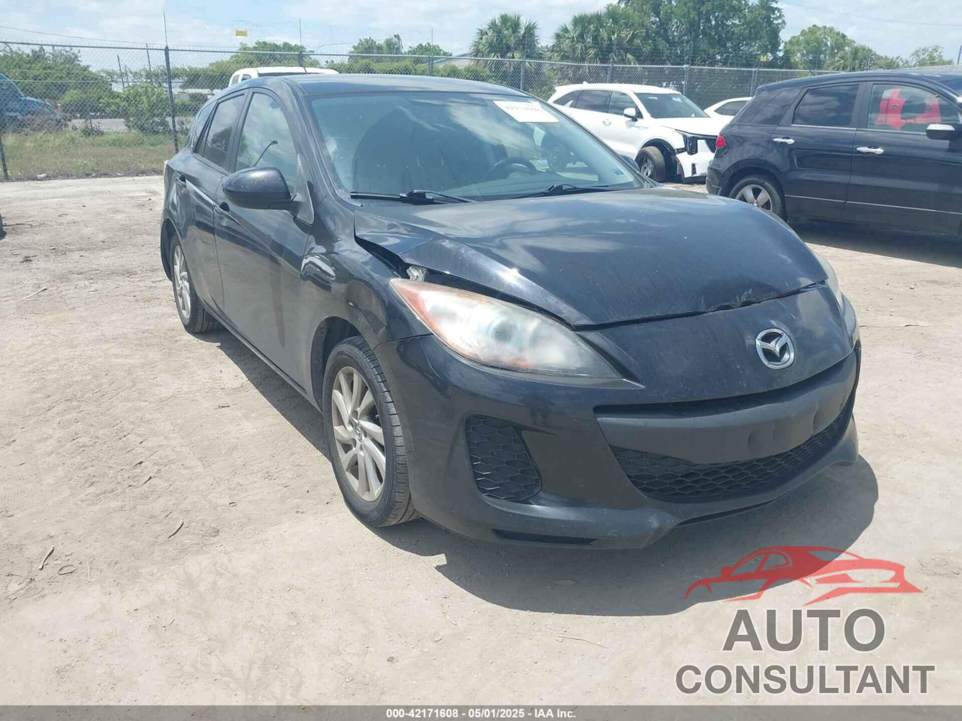 MAZDA MAZDA3 2012 - JM1BL1L73C1674639