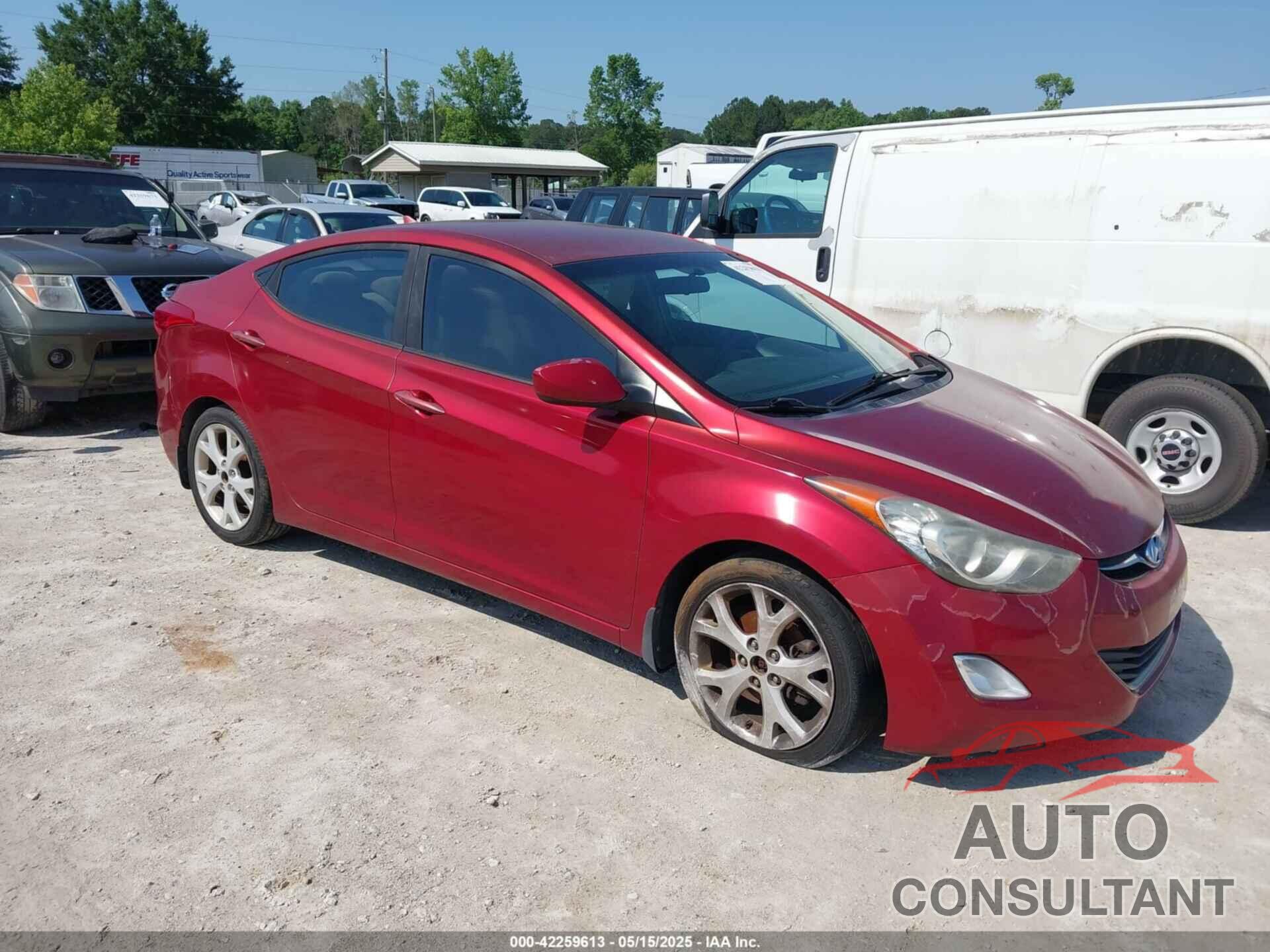 HYUNDAI ELANTRA 2013 - 5NPDH4AE2DH264759