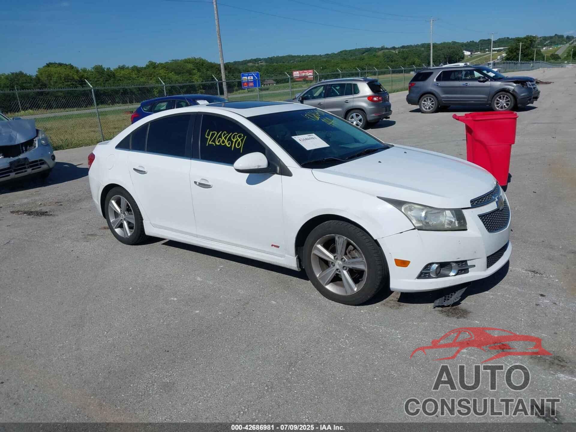 CHEVROLET CRUZE 2012 - 1G1PG5SC2C7392305