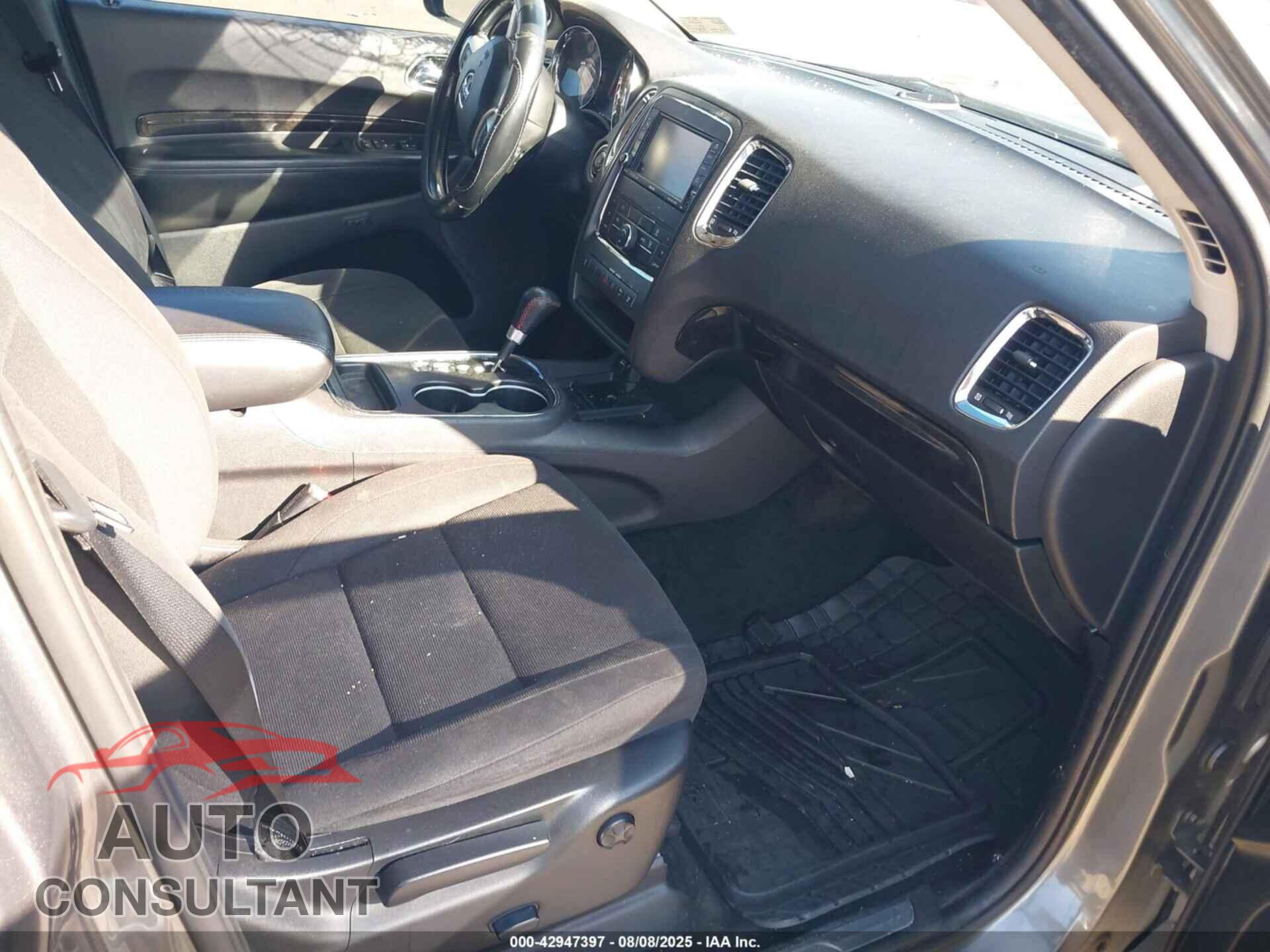 DODGE DURANGO 2011 - 1D4RD4GGXBC720352