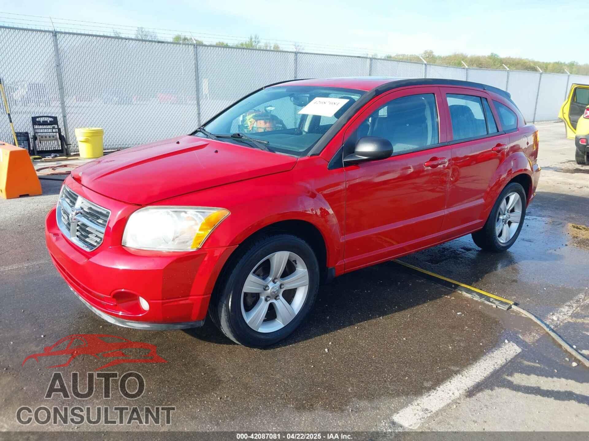 DODGE CALIBER 2012 - 1C3CDWDA3CD527491