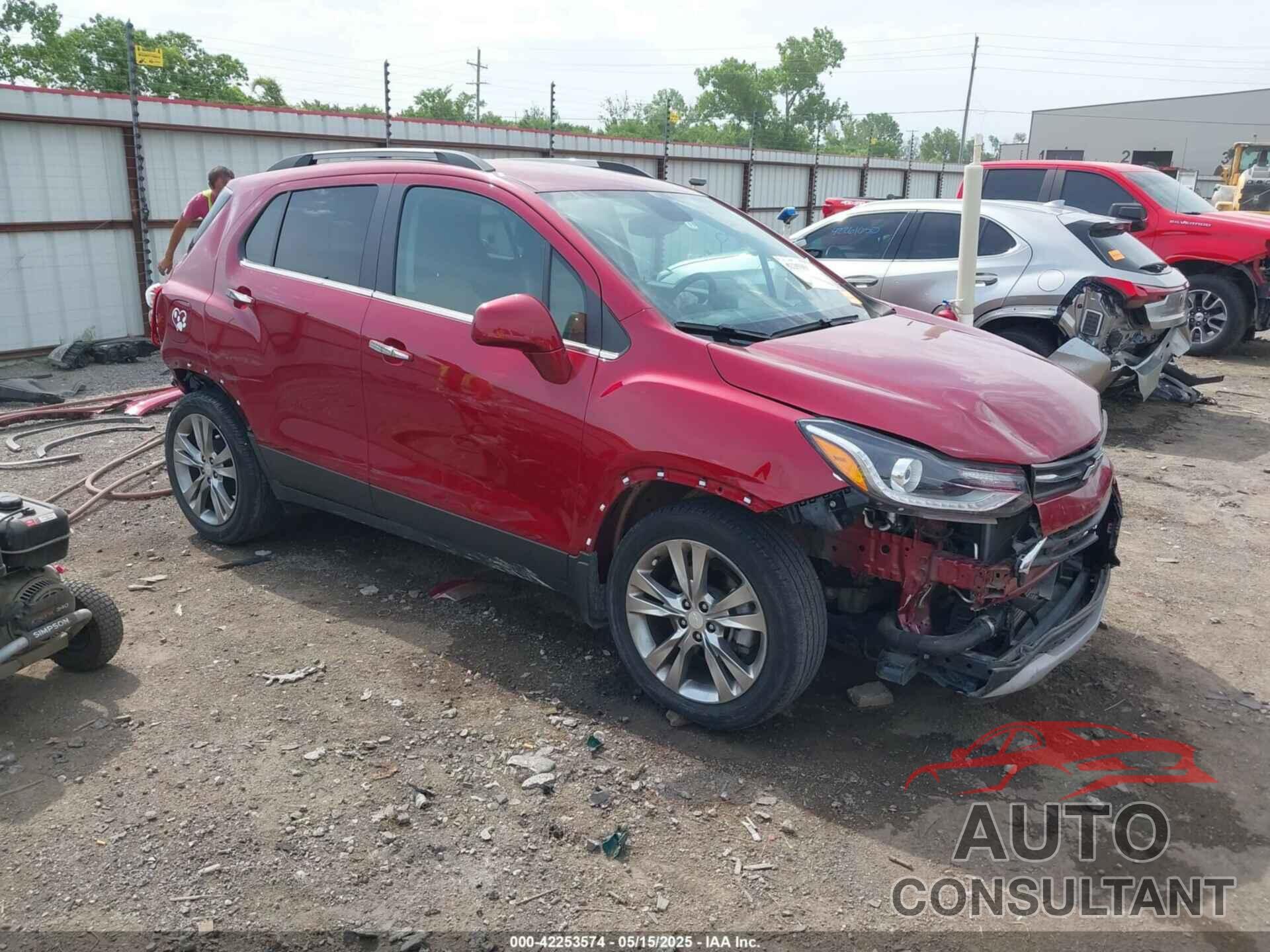 CHEVROLET TRAX 2019 - 3GNCJLSB2KL288059