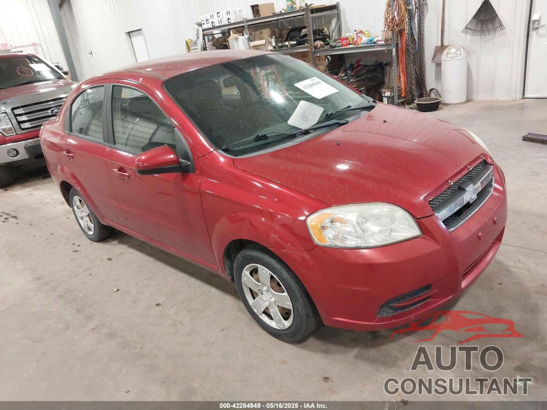 CHEVROLET AVEO 2010 - KL1TD5DE6AB123027