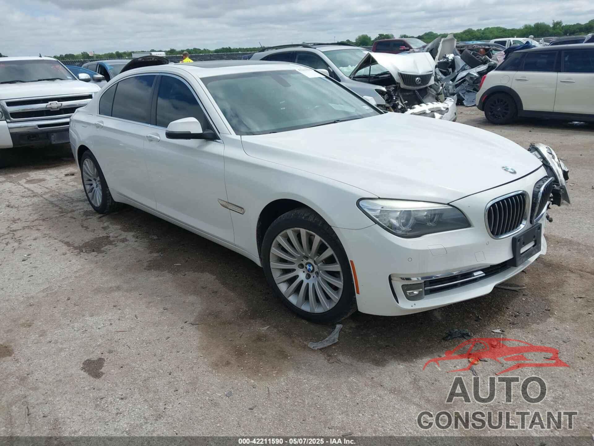 BMW 740LI 2013 - WBAYE4C54DD136923