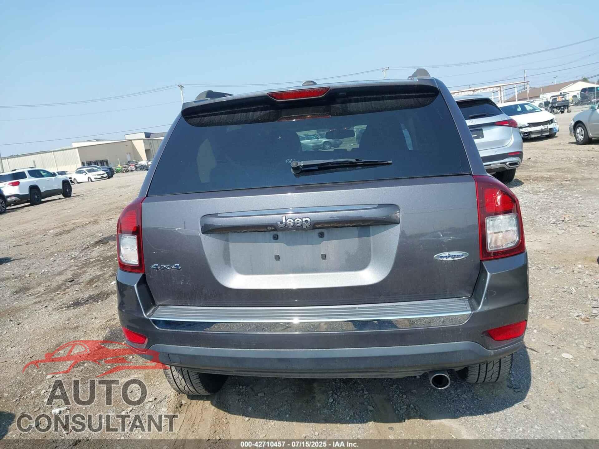 JEEP COMPASS 2017 - 1C4NJDEBXHD176482