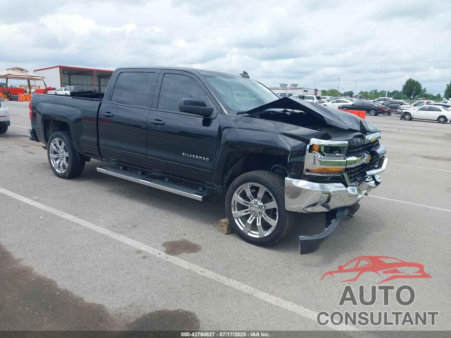 CHEVROLET SILVERADO 1500 2016 - 3GCPCRECXGG346107