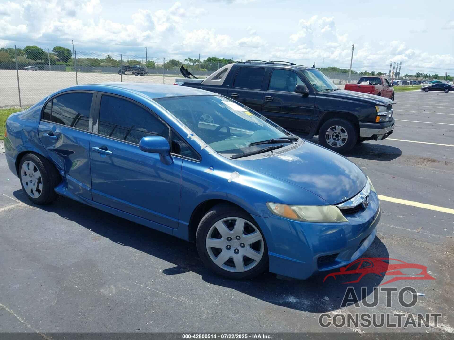 HONDA CIVIC 2010 - 2HGFA1F51AH312763
