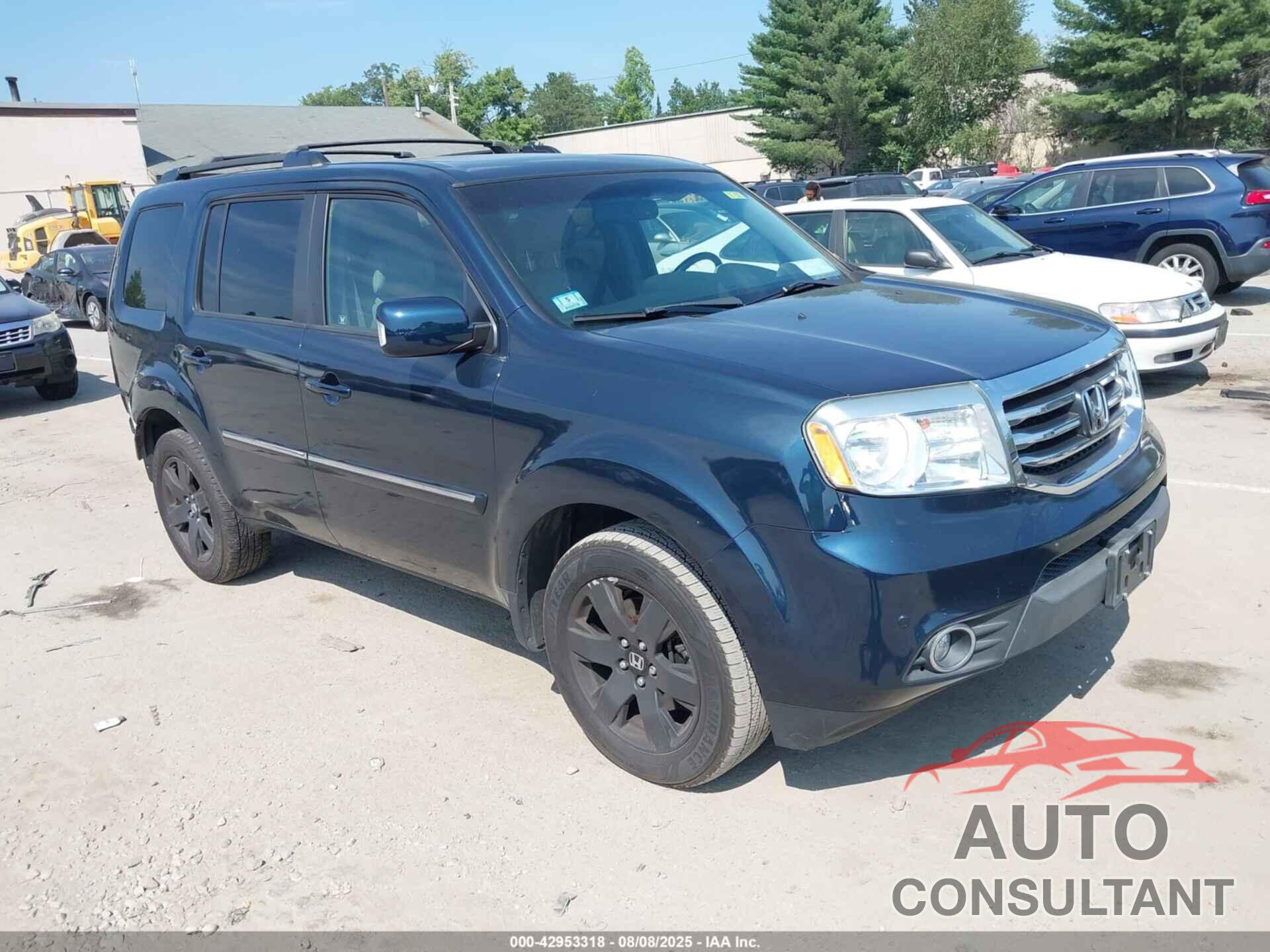HONDA PILOT 2012 - 5FNYF4H93CB068679