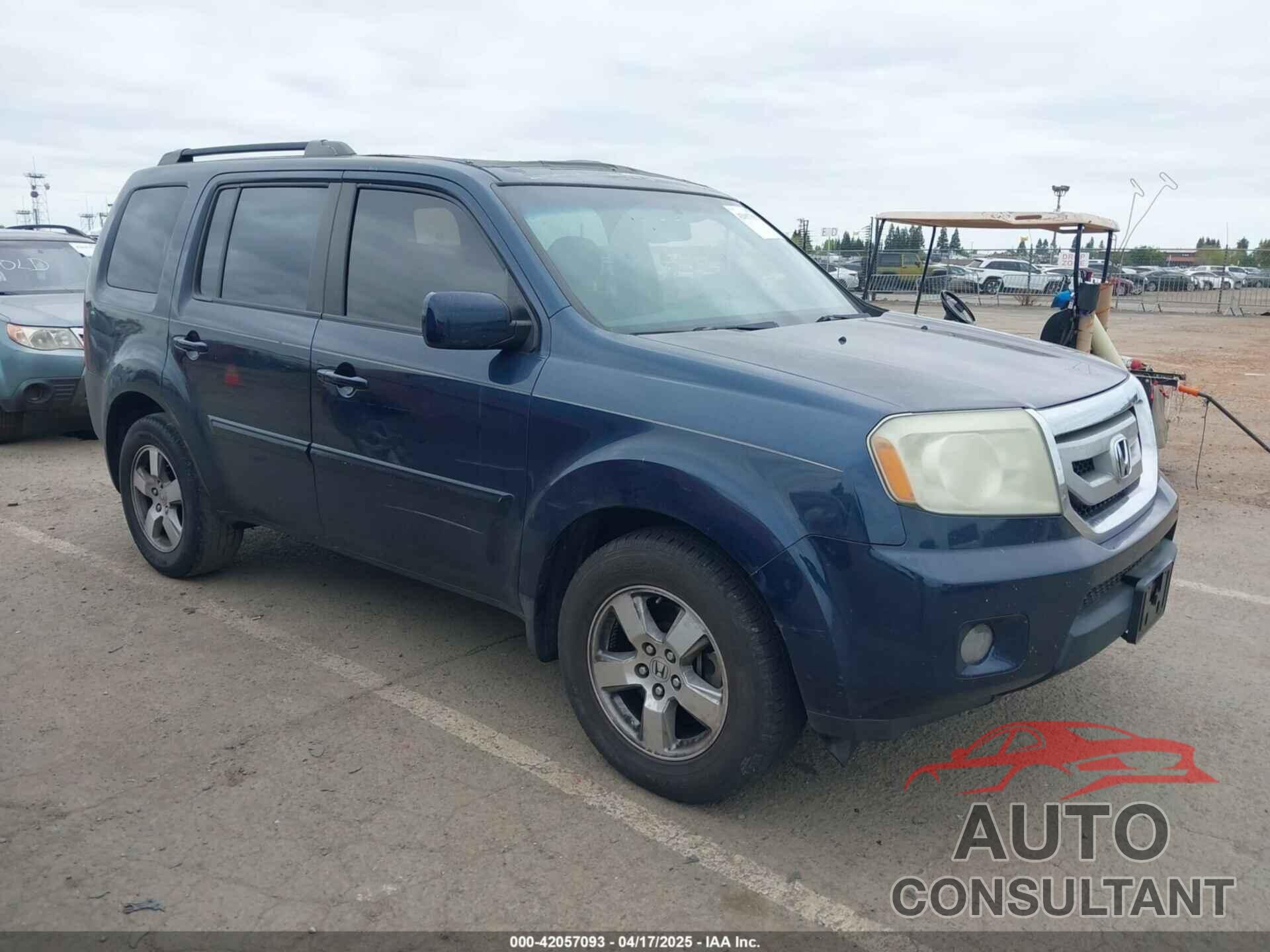 HONDA PILOT 2009 - 5FNYF38549B028515