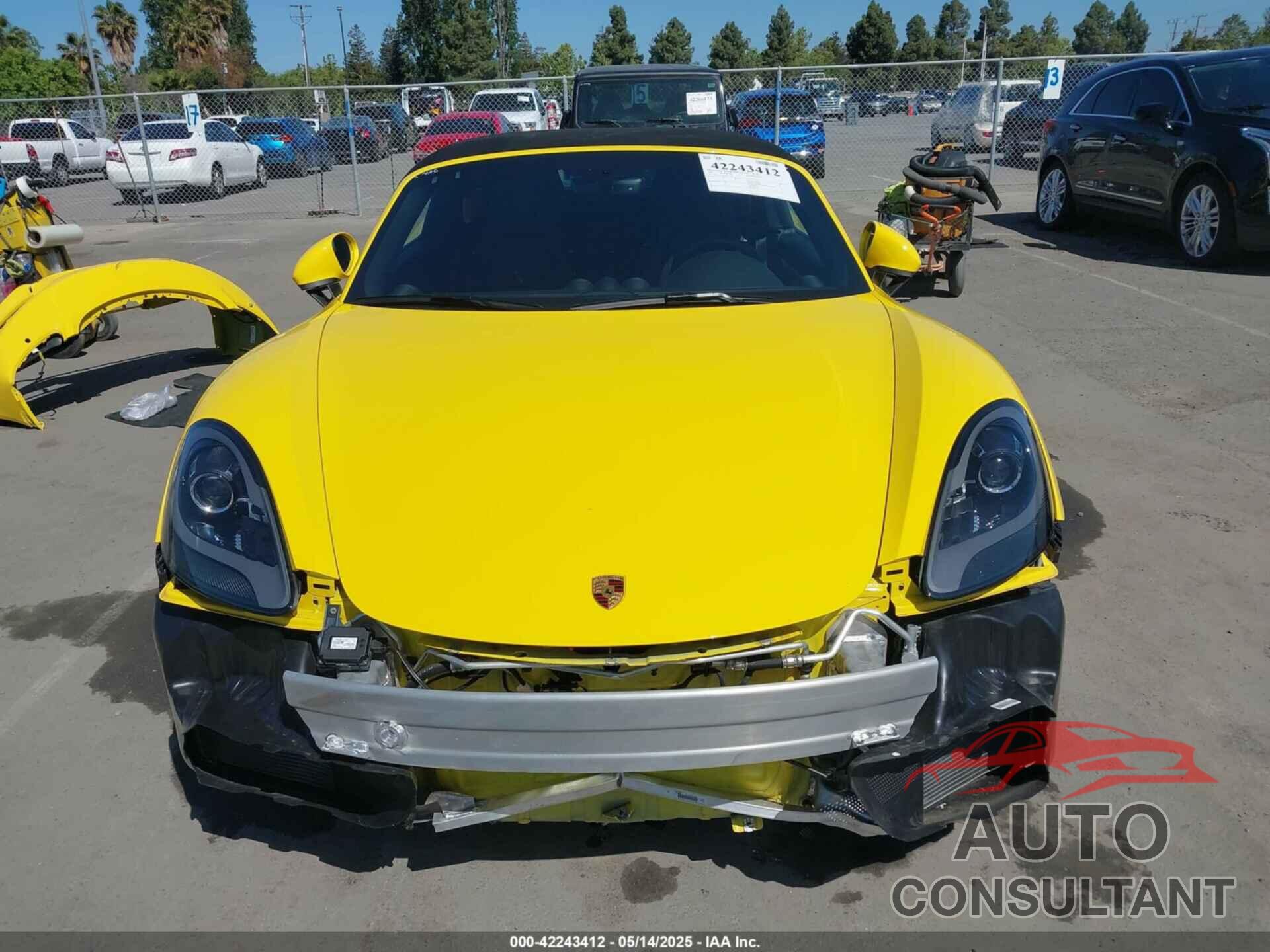 PORSCHE 718 BOXSTER 2025 - WP0CA2A84SK212207