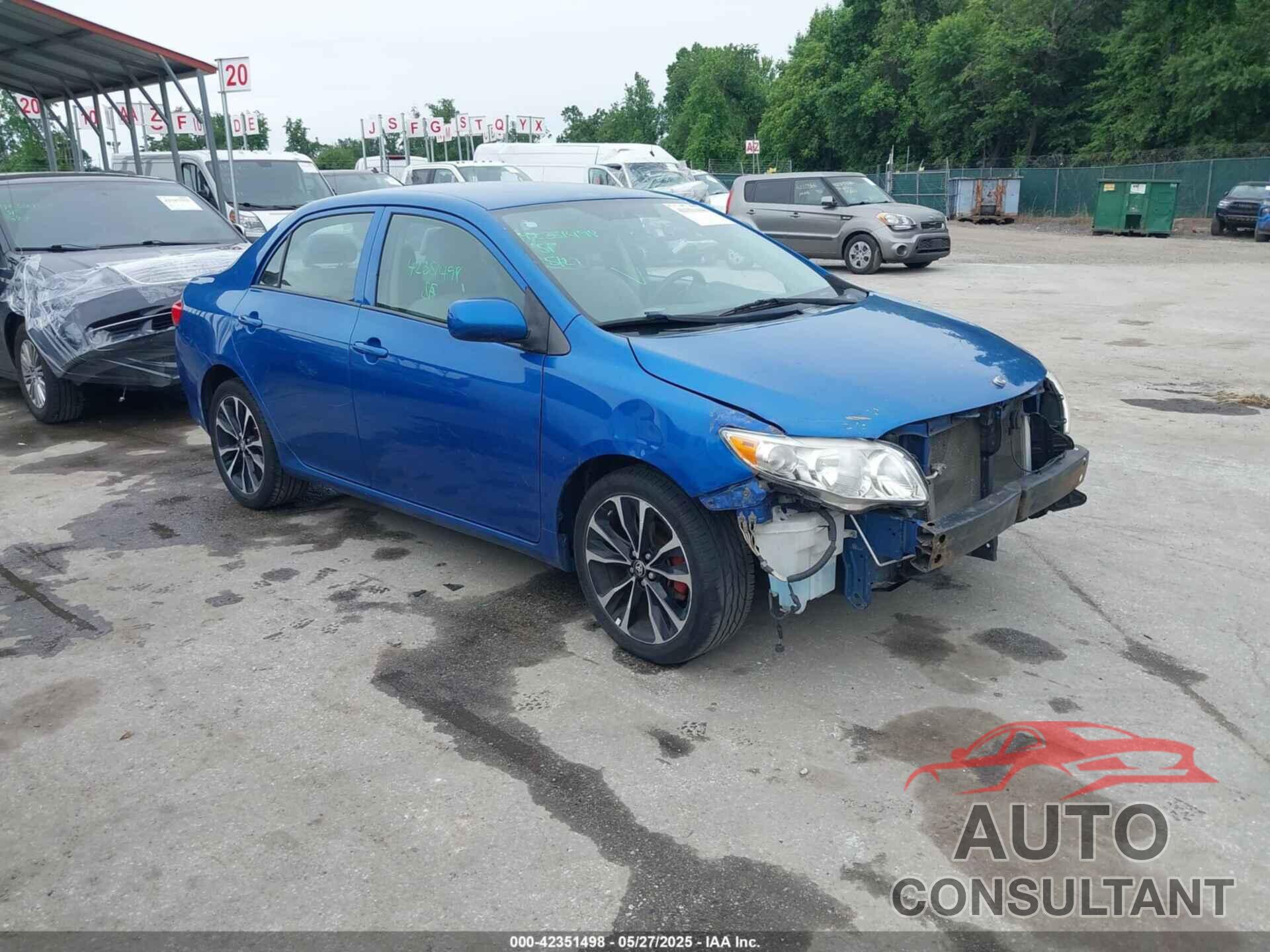 TOYOTA COROLLA 2010 - 2T1BU4EE4AC503045
