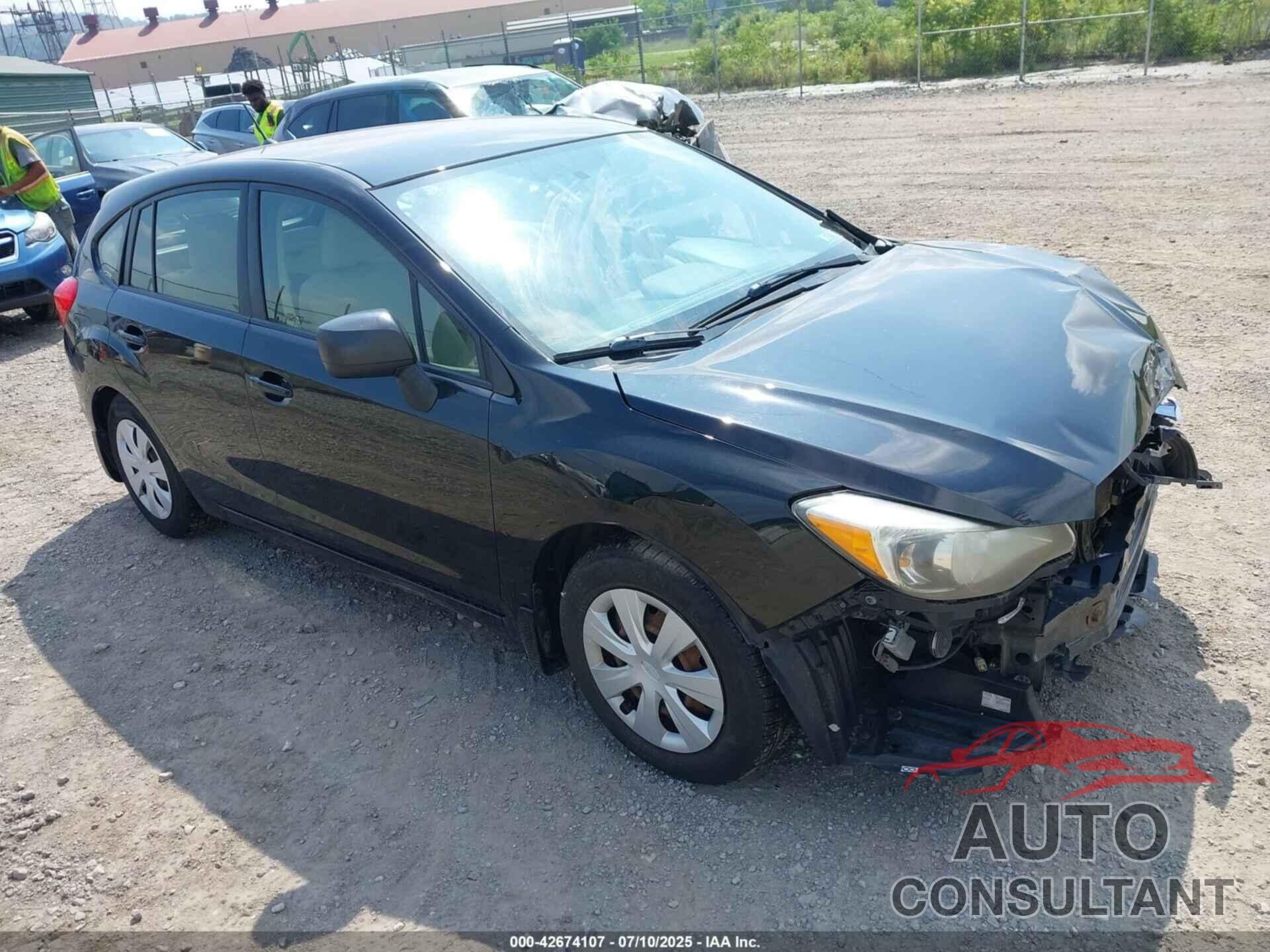 SUBARU IMPREZA 2013 - JF1GPAA65D2889493
