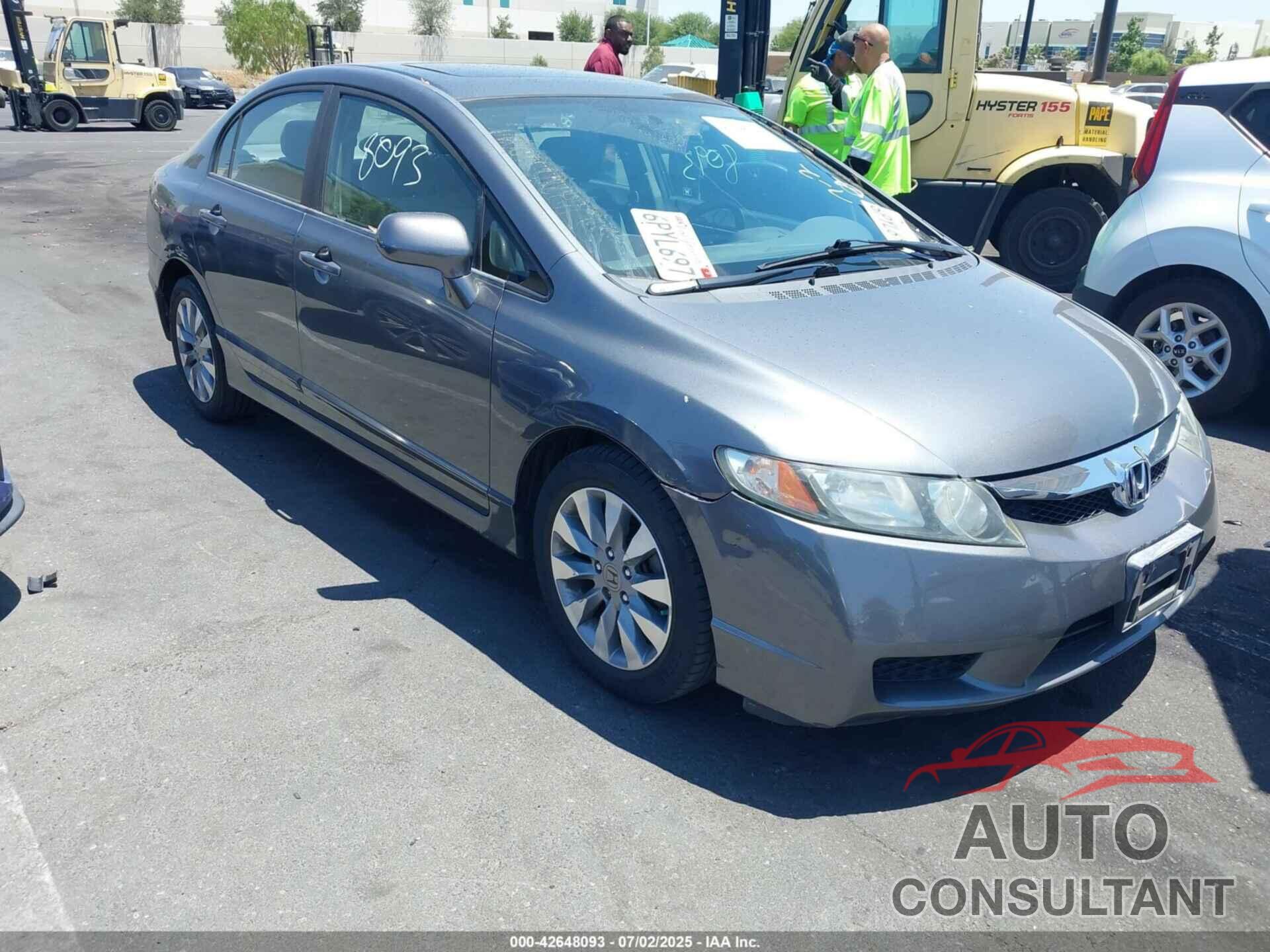HONDA CIVIC 2011 - 19XFA1F86BE022931