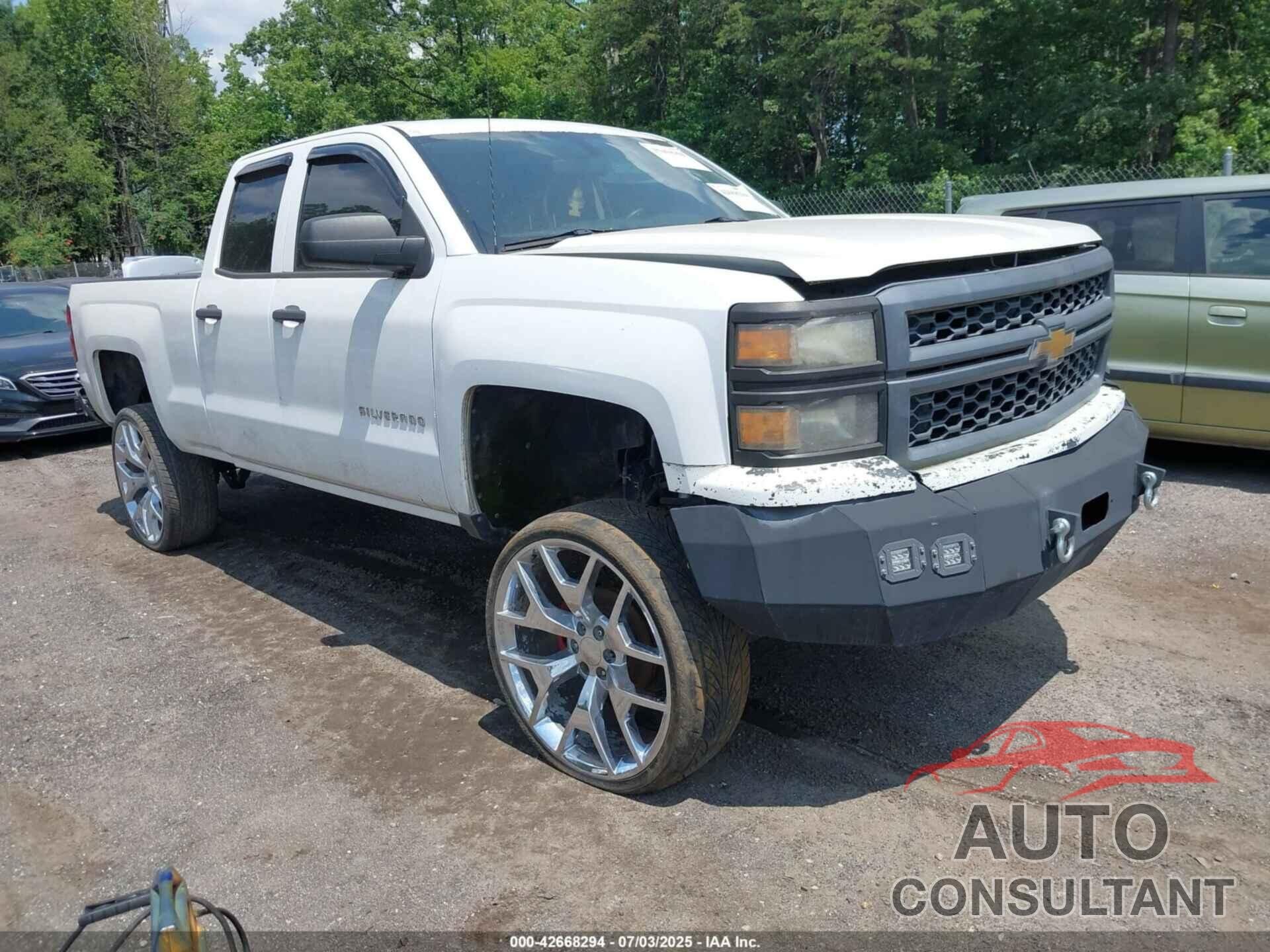 CHEVROLET SILVERADO 1500 2014 - 1GCVKPEC7EZ161296