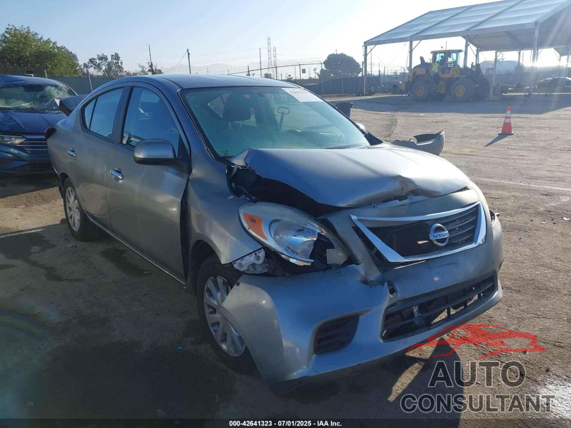 NISSAN VERSA 2012 - 3N1CN7AP0CL821449