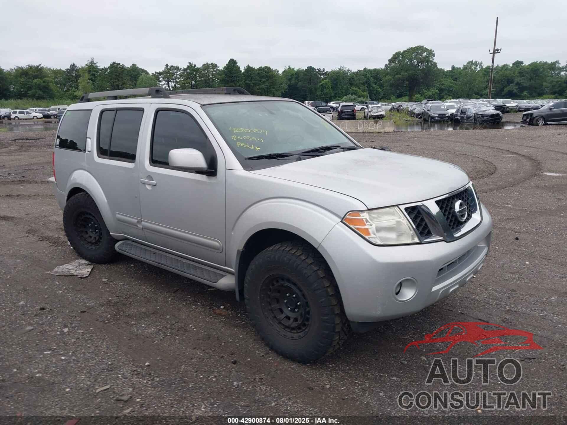 NISSAN PATHFINDER 2012 - 5N1AR1NB0CC628343